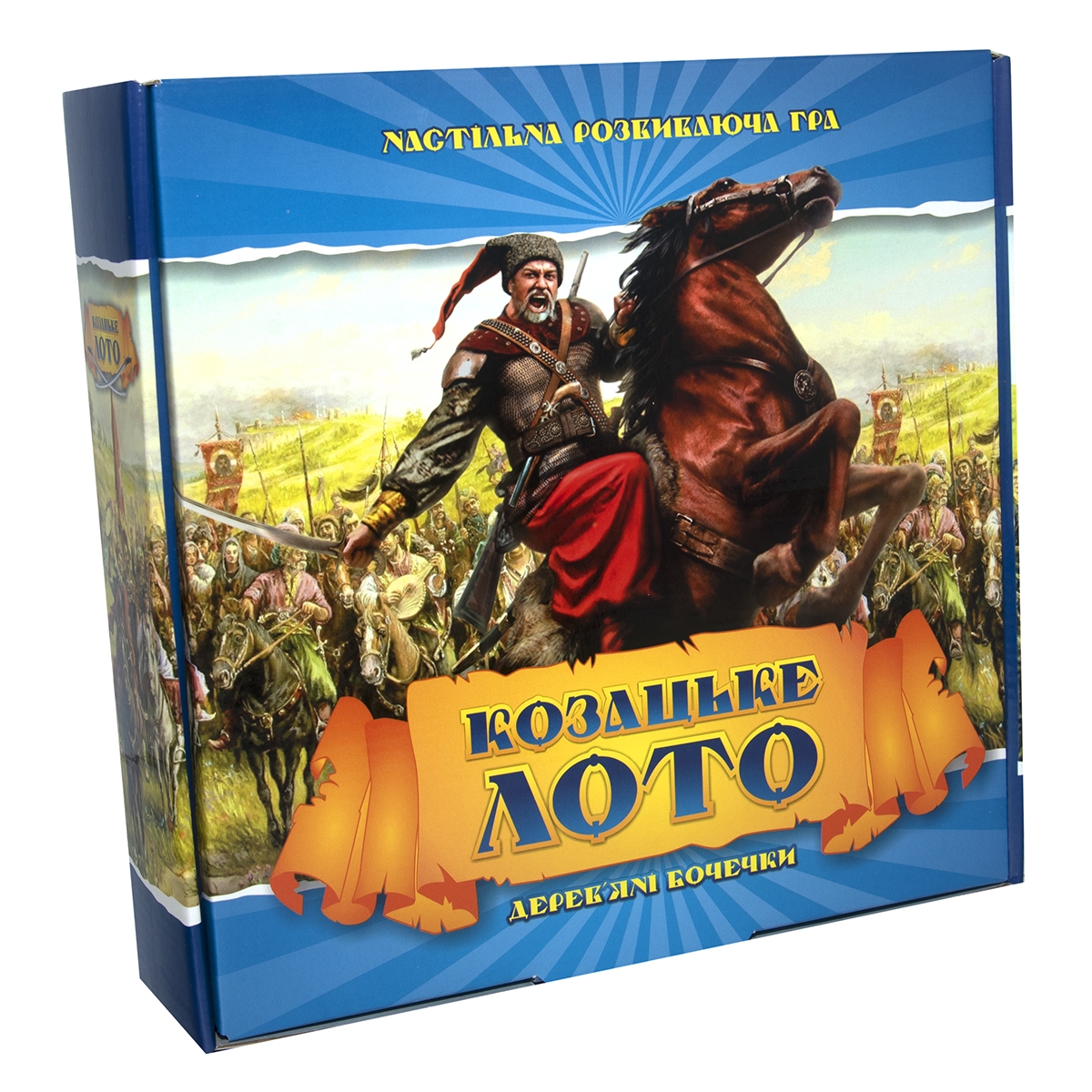 Настільна гра Лото Козацьке з дерев'яними барильцями (341)