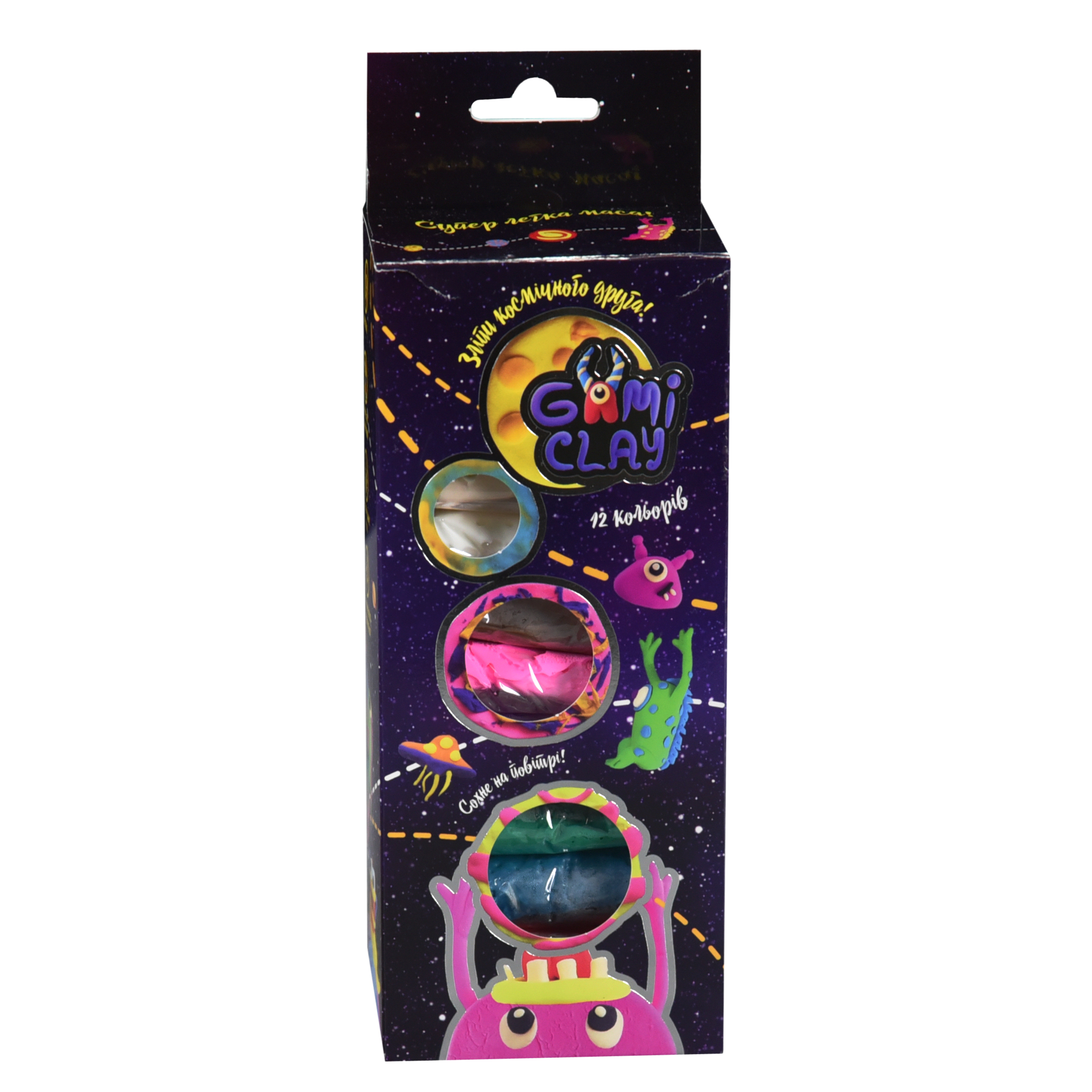 Набір маси для ліплення Gumi Clay 12 кольорів по 10 грам (71859)