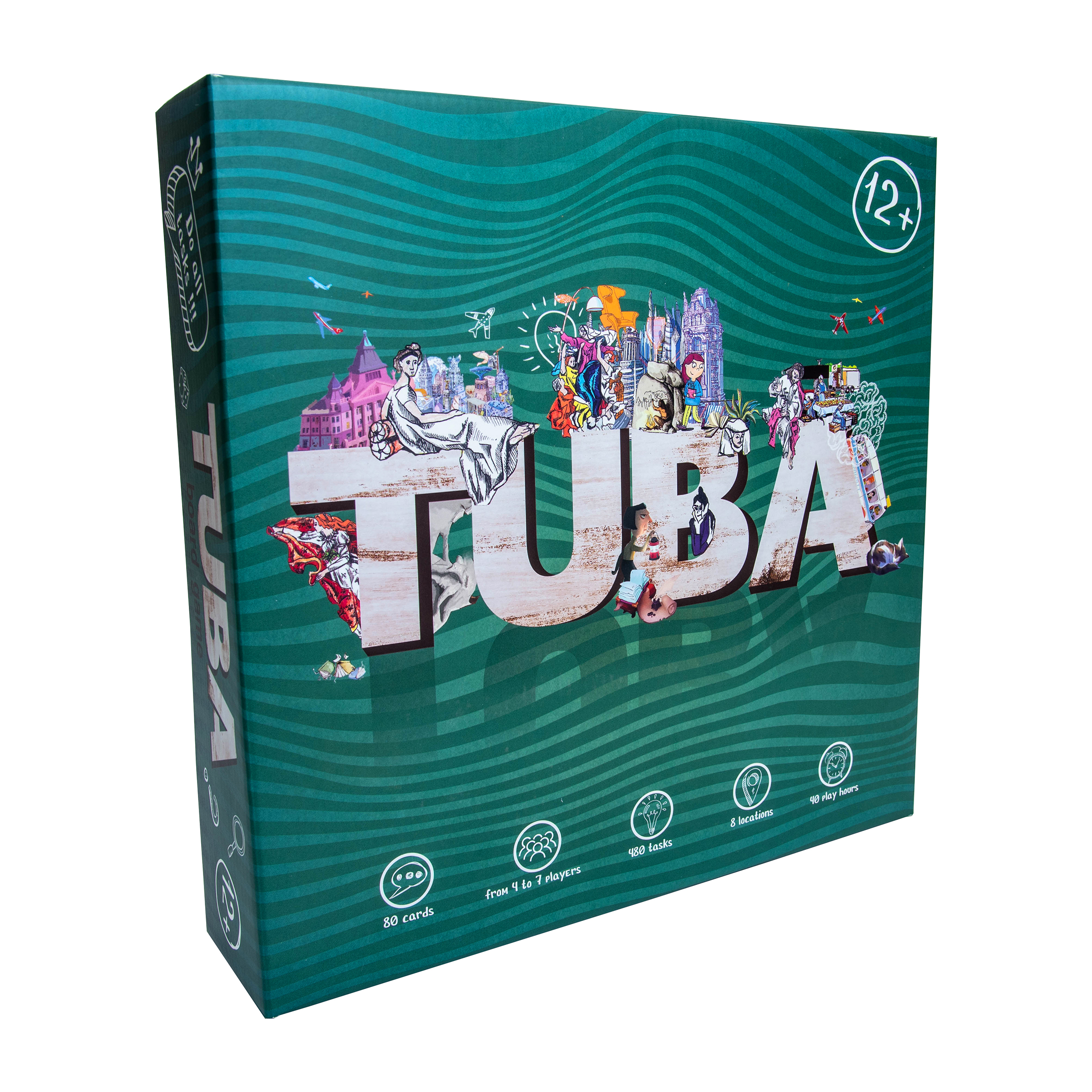 Настільна гра ТУБА розважальна англійською мовою (30264)