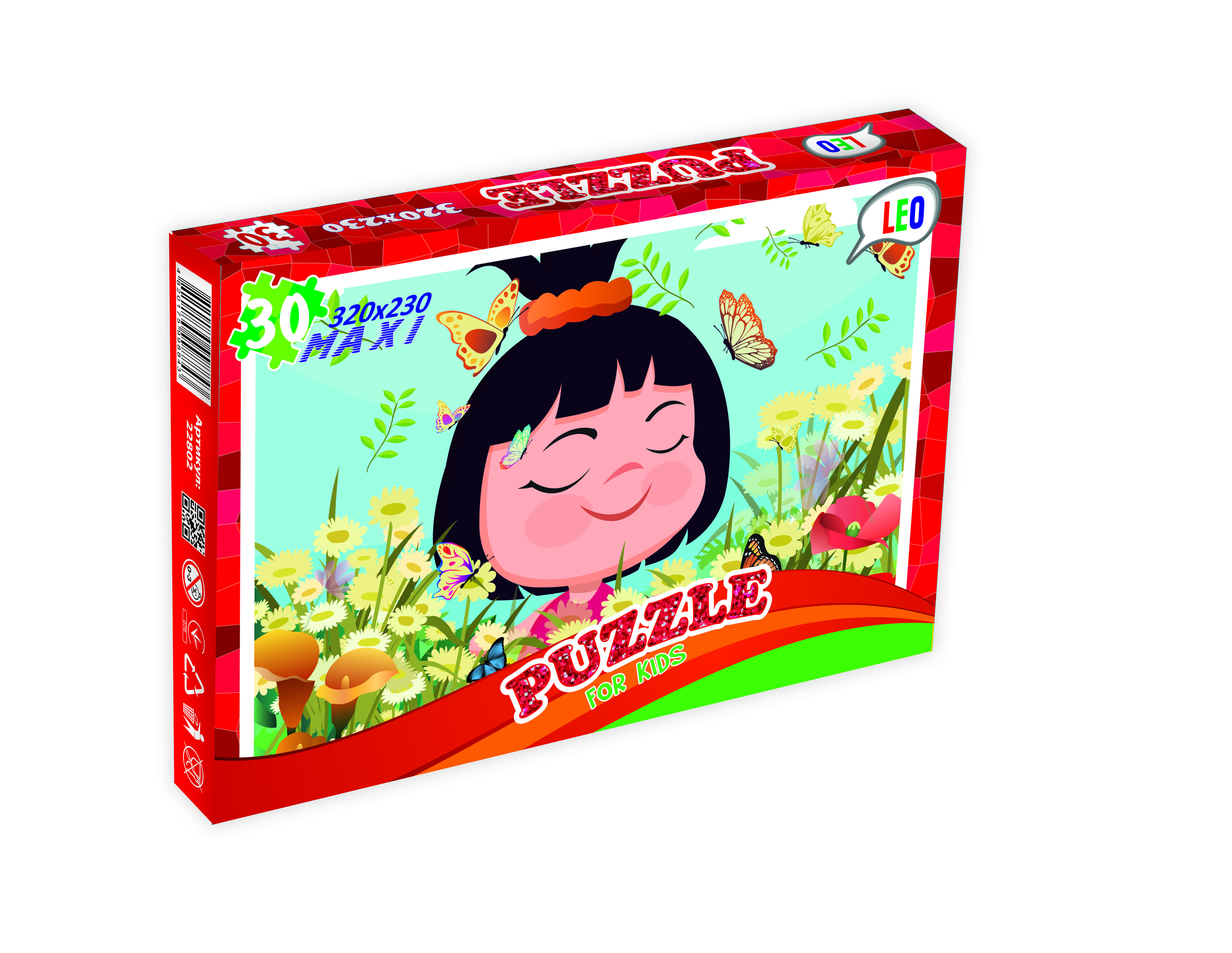 Пазли LEO LUX Дівчинка 30 елементів (22802)