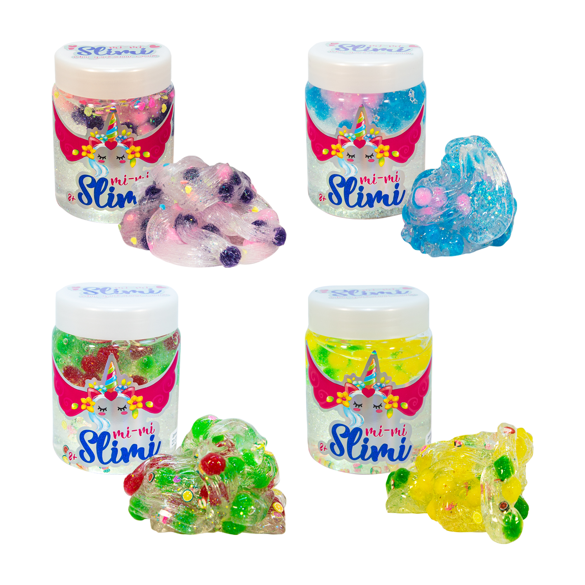 Слайм Mi-mi Slimi з помпонами (71815)