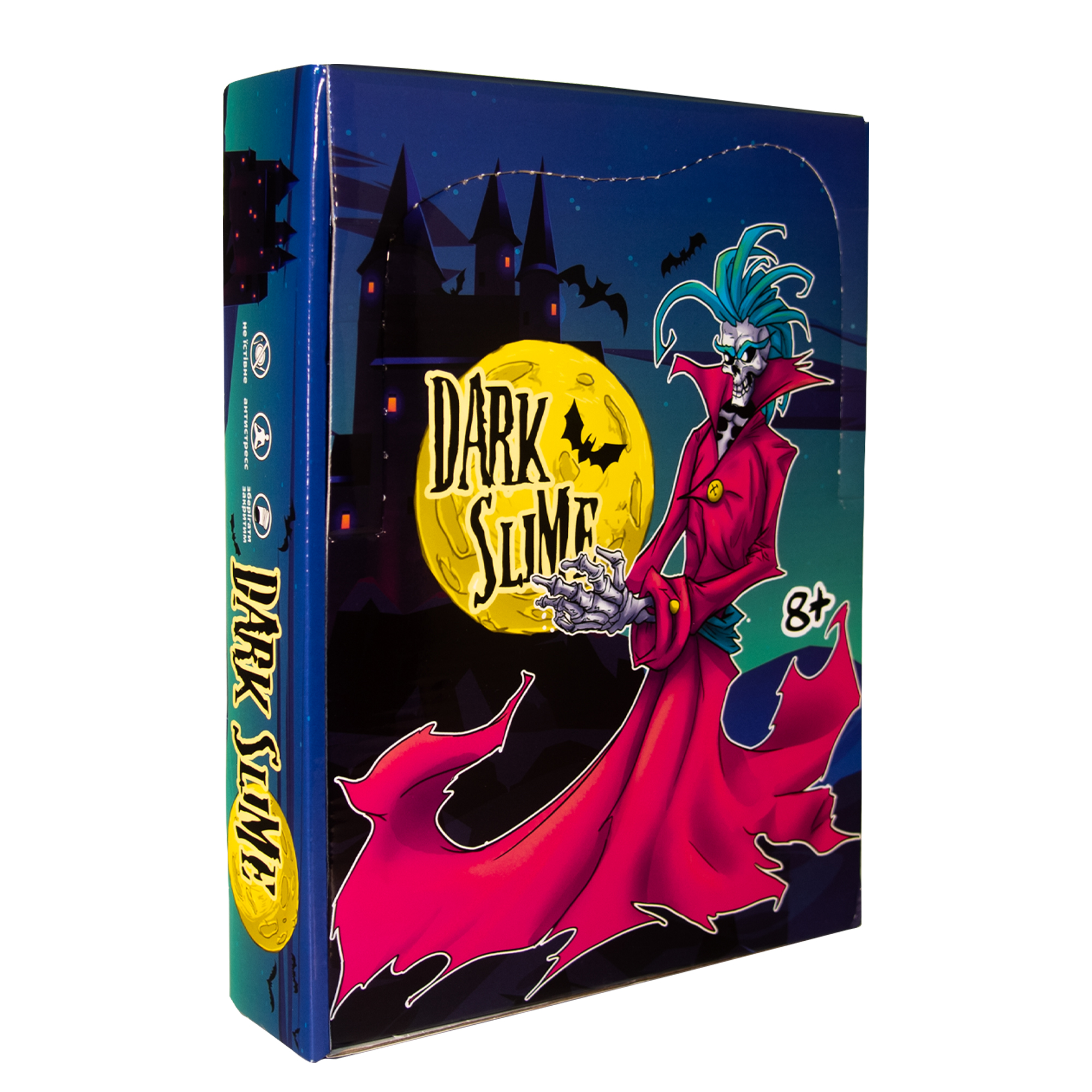 Слайм Dark slime з декором (71829)