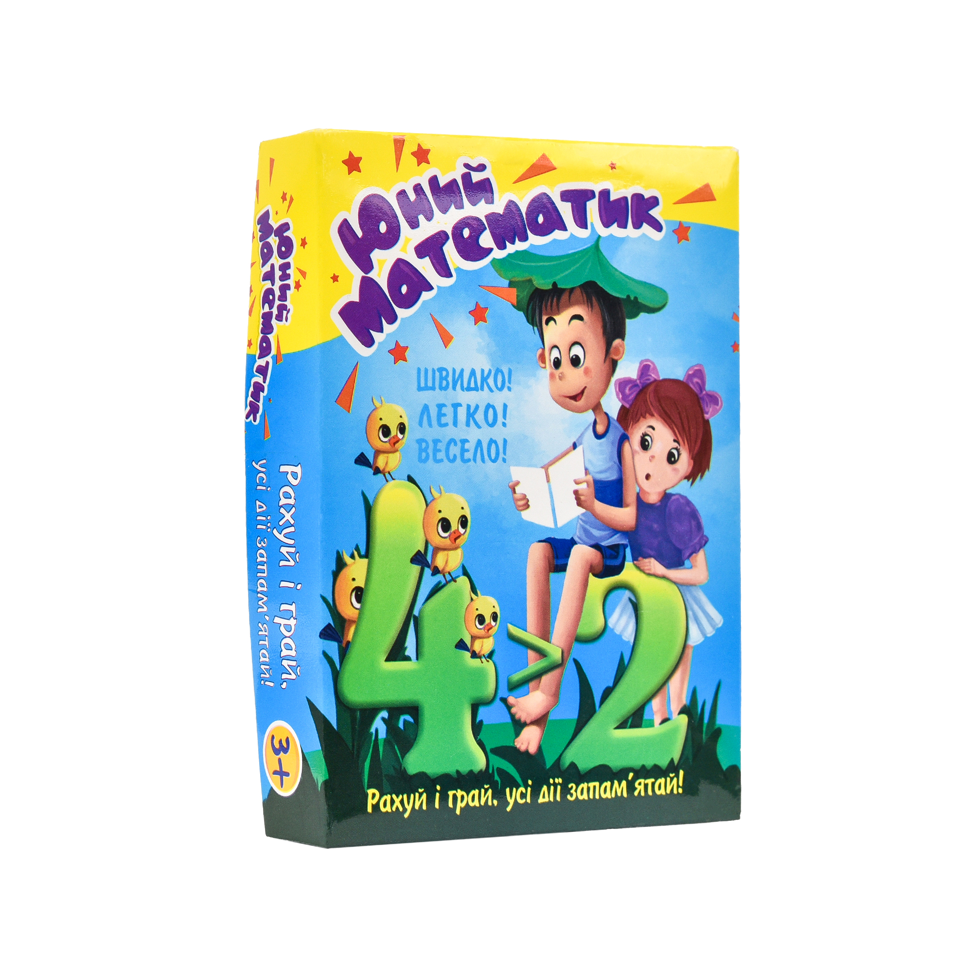 Учебные карточки Юный математик (30760)