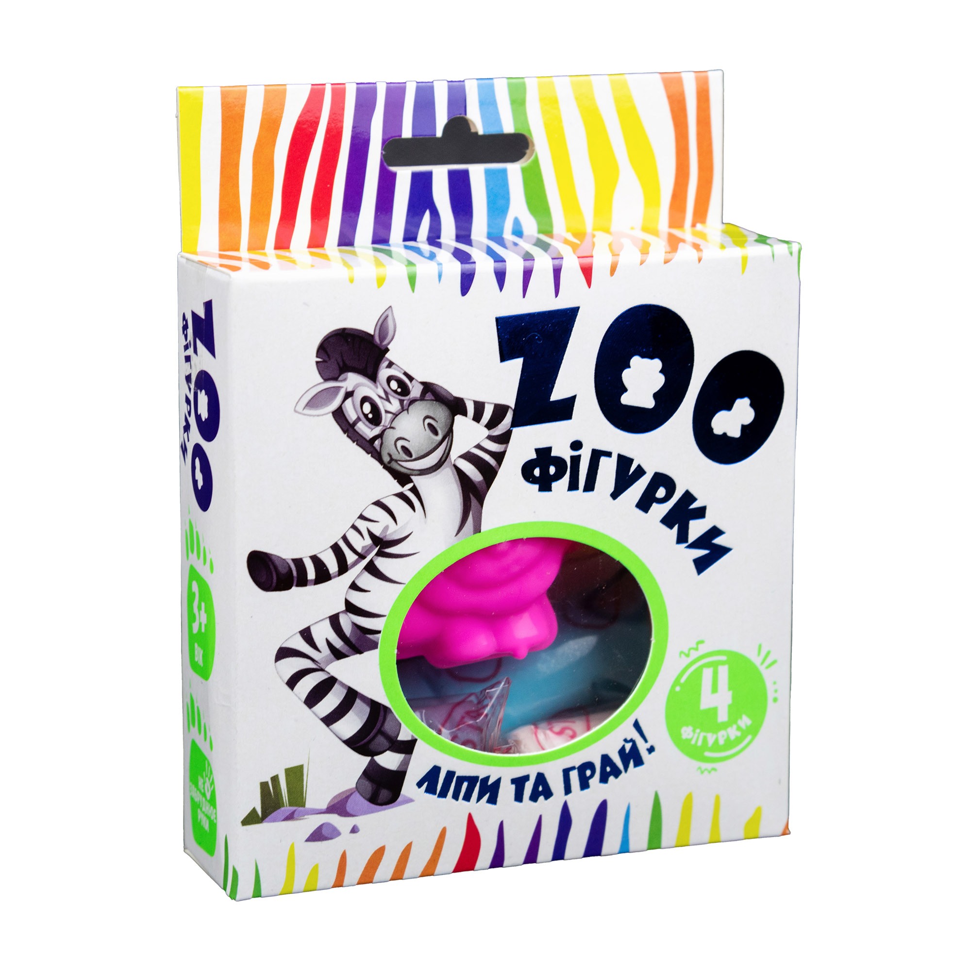 Set for creativity ZOO figures in Ukrainian (32059)