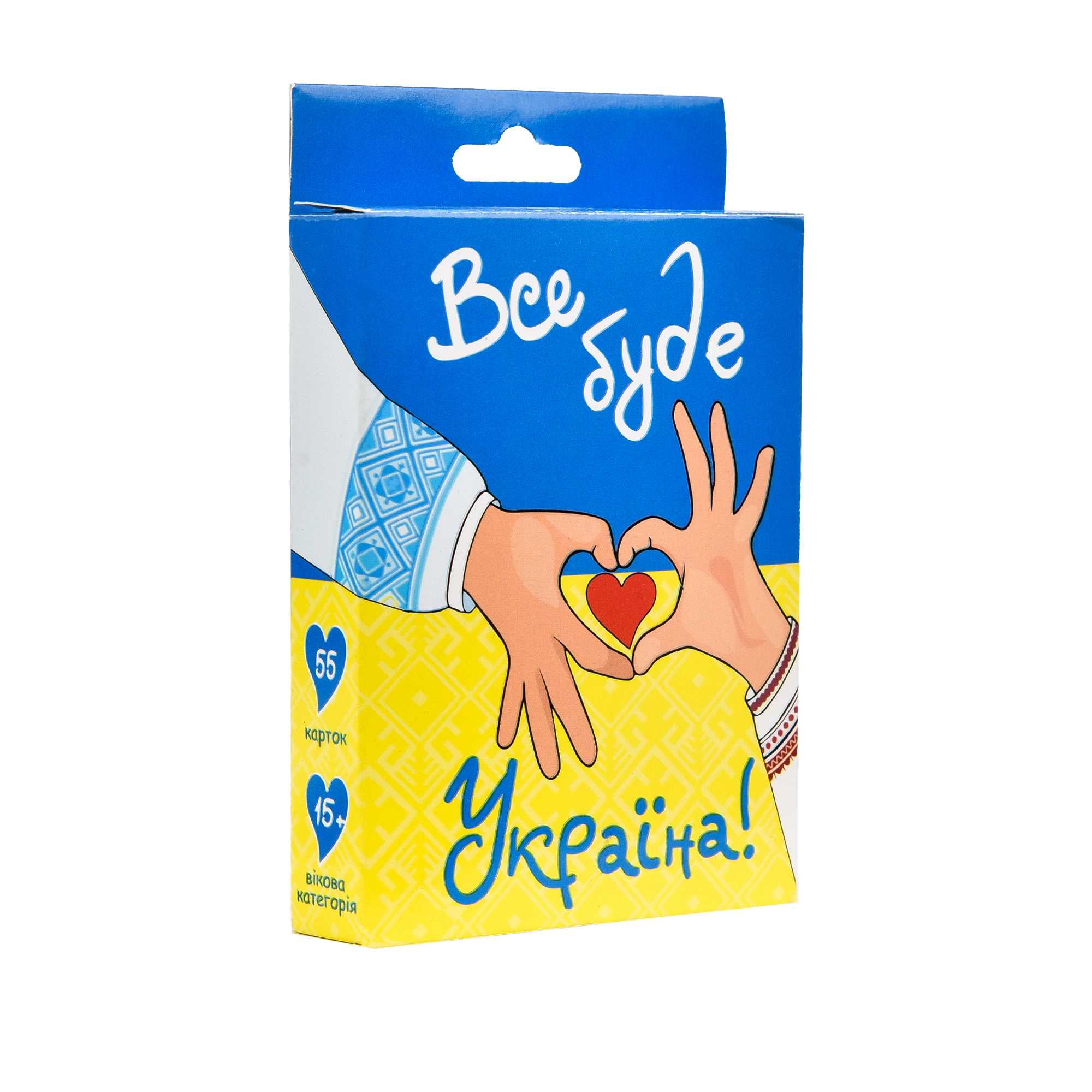 Настільна гра Все буде Україна розважальна пізнавальна карткова гра (30370)