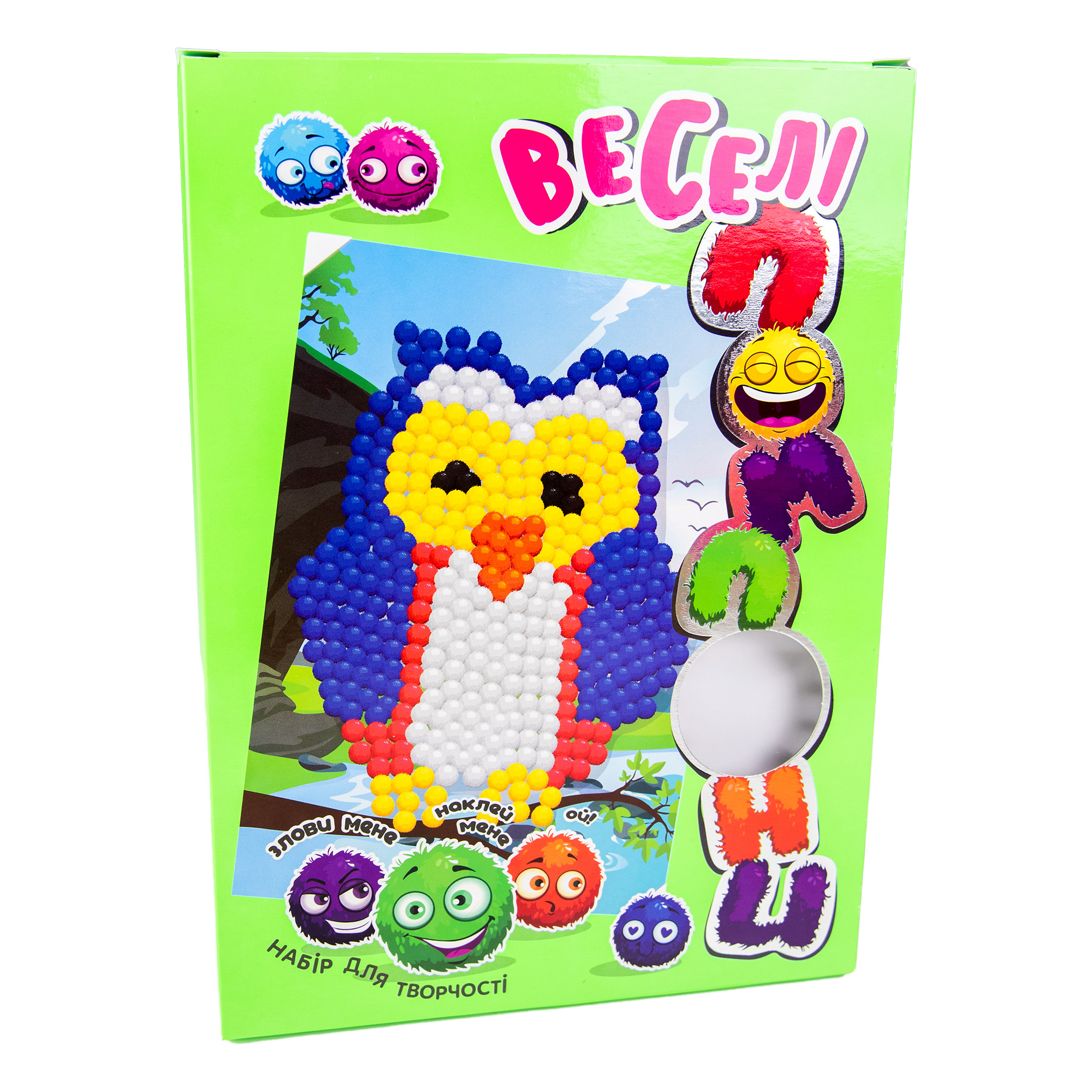 Набір для творчості Веселі помпони - сова (30996)