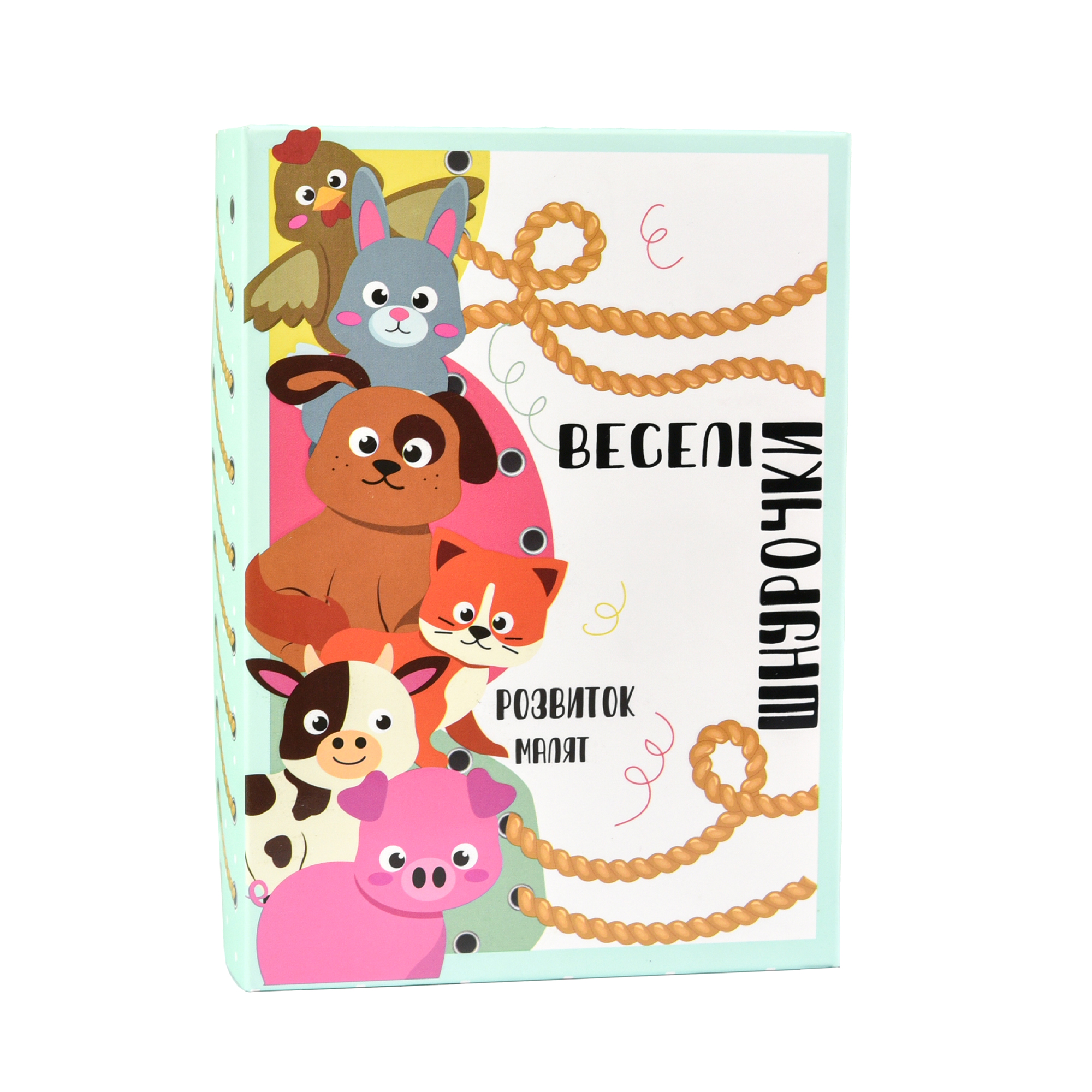 Настільна гра Веселі шнурочки тварини (30522)