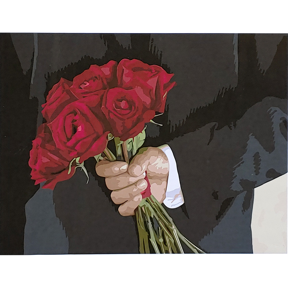 Картина за номерами ПРЕМІУМ На побачення з лаком