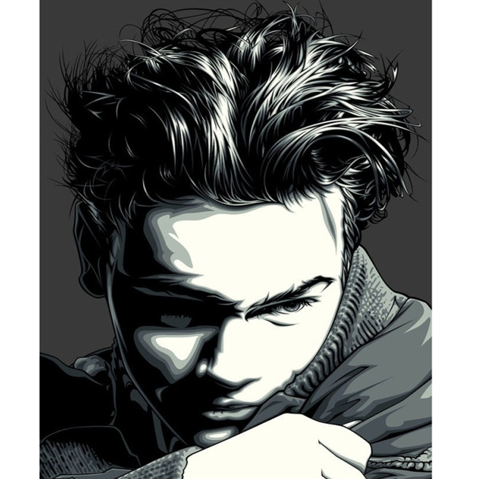 Картина по номерам ПРЕМИУМ River Phoenix