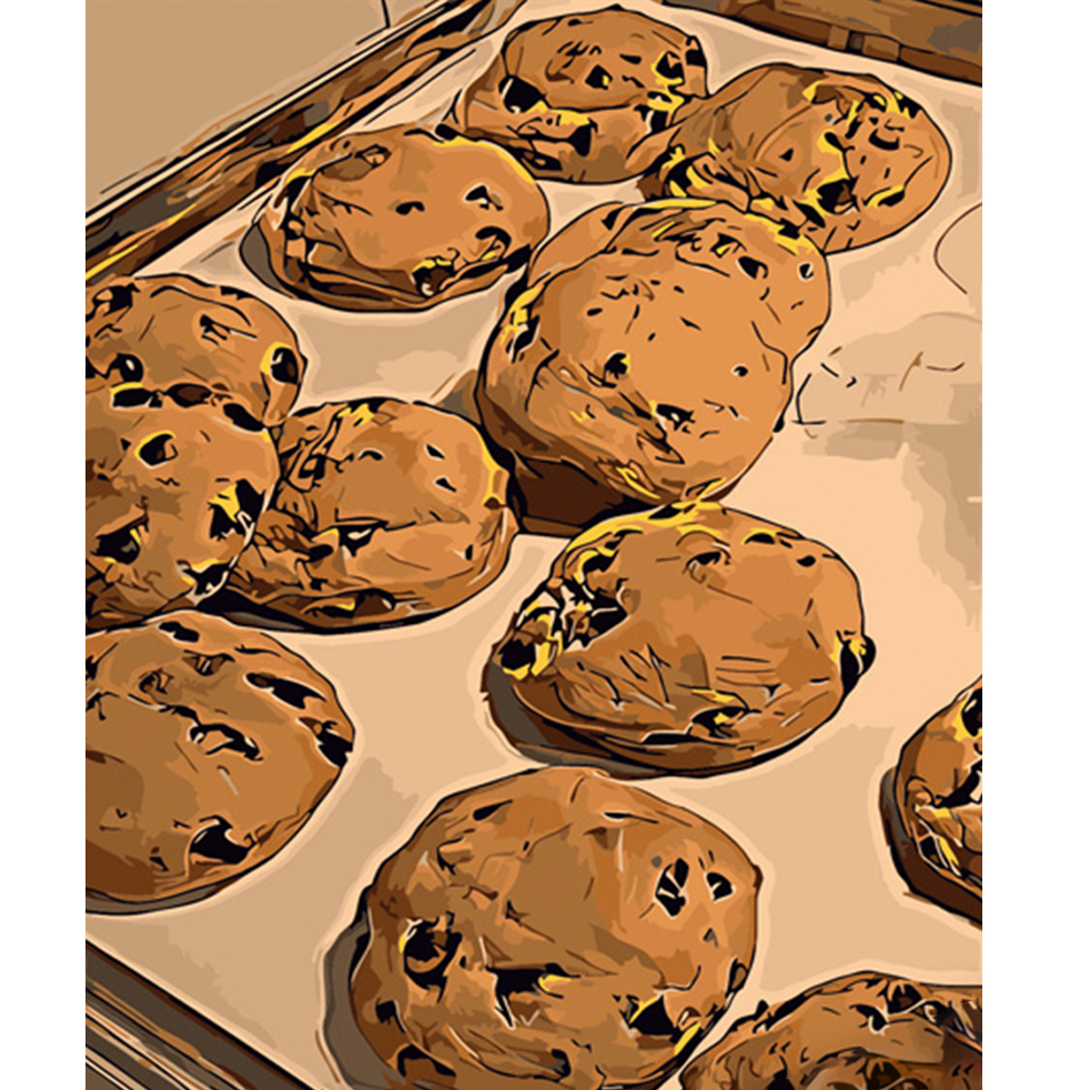 Картина за номерами ПРЕМІУМ Пряне печиво