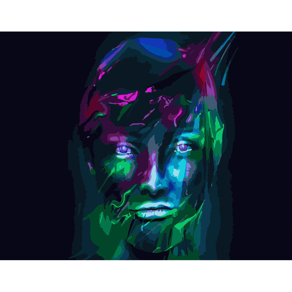 Картина за номерами ПРЕМІУМ Погляд крізь призму