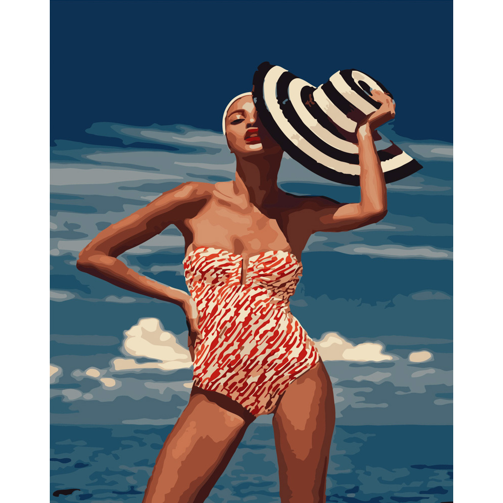 Картина за номерами ПРЕМІУМ Ретро модель