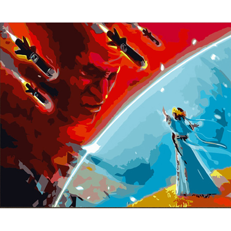 Картина за номерами ПРЕМІУМ Сила оборони