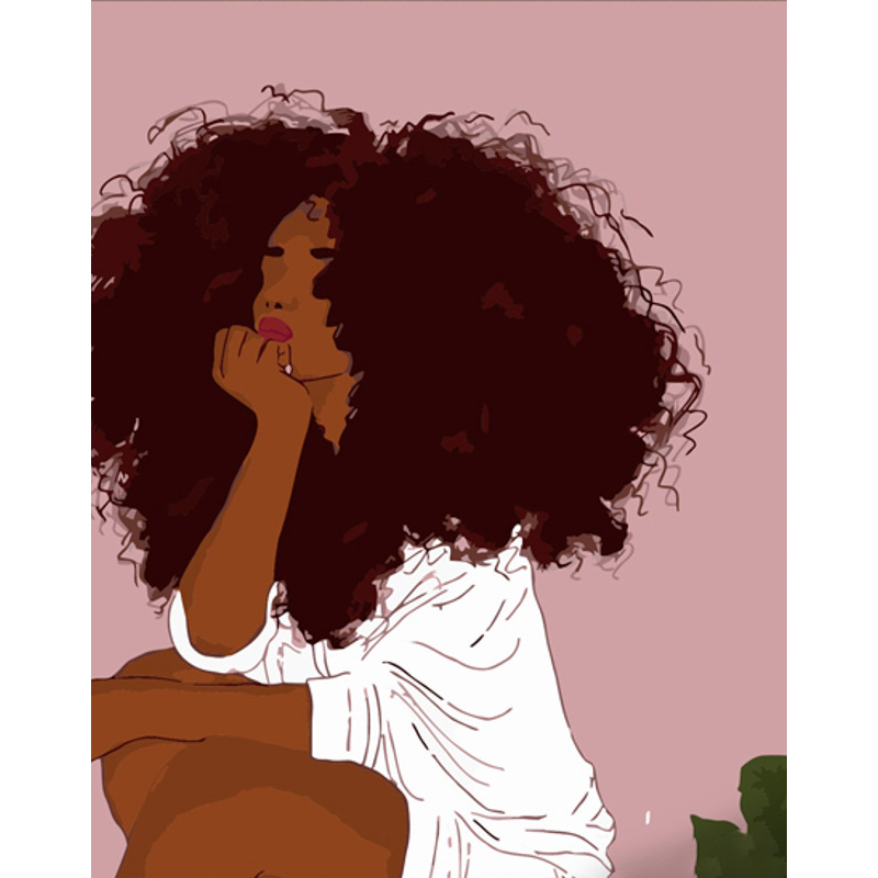 Картина по номерам ПРЕМИУМ Кудряха