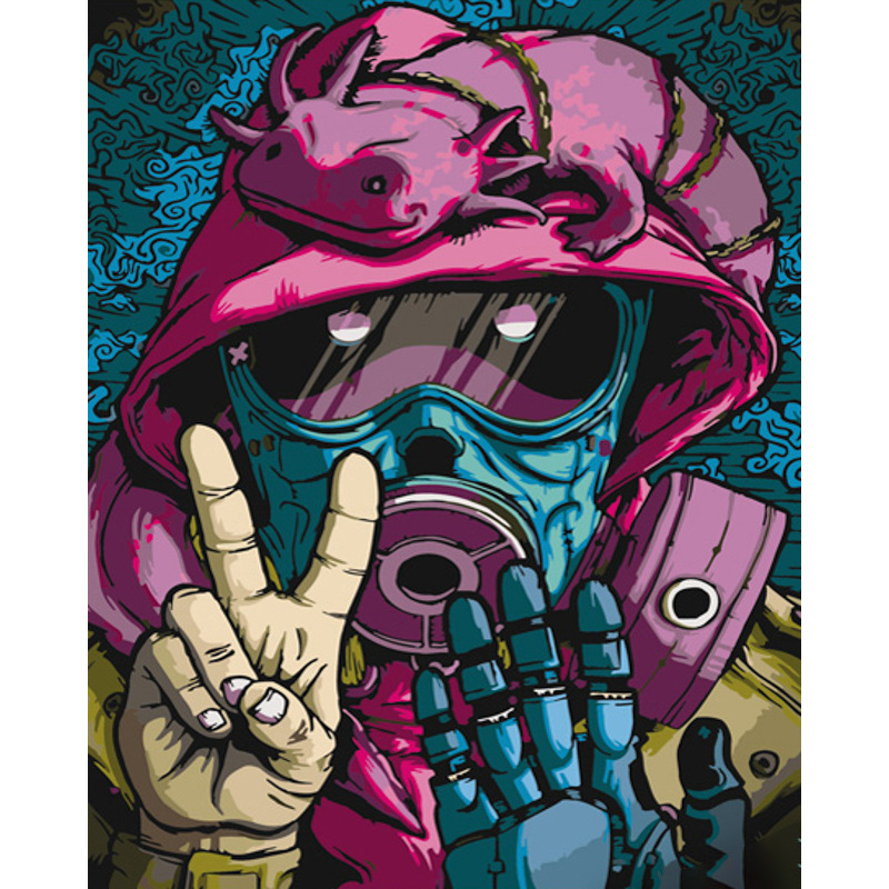 Картина по номерам ПРЕМИУМ Peace