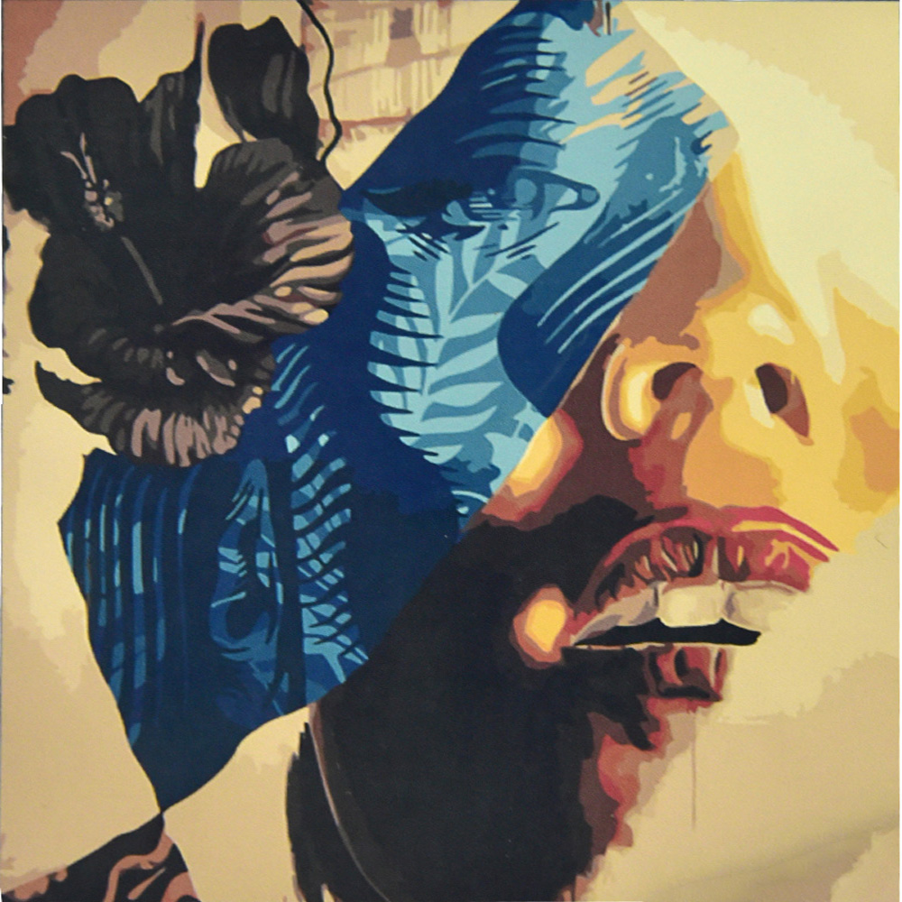 Картина за номерами Дівчина з квіткою