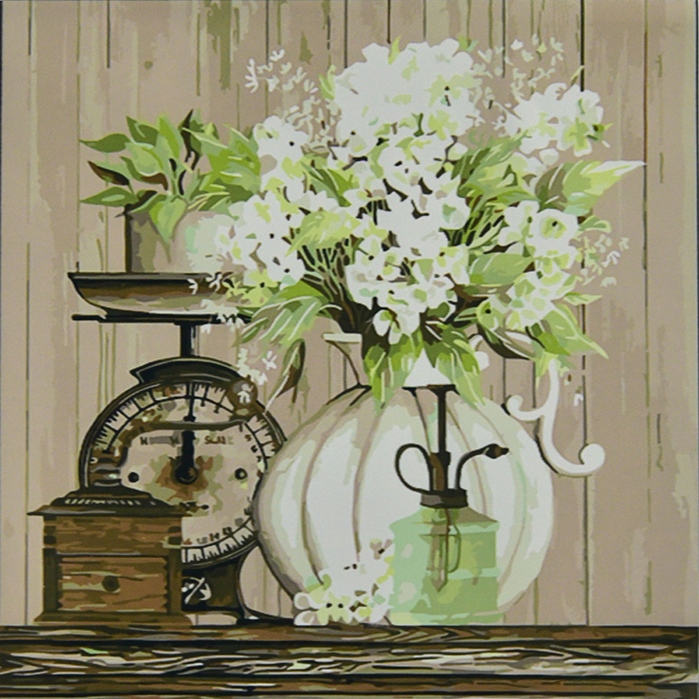 Картина за номерами Кувшин з квітами