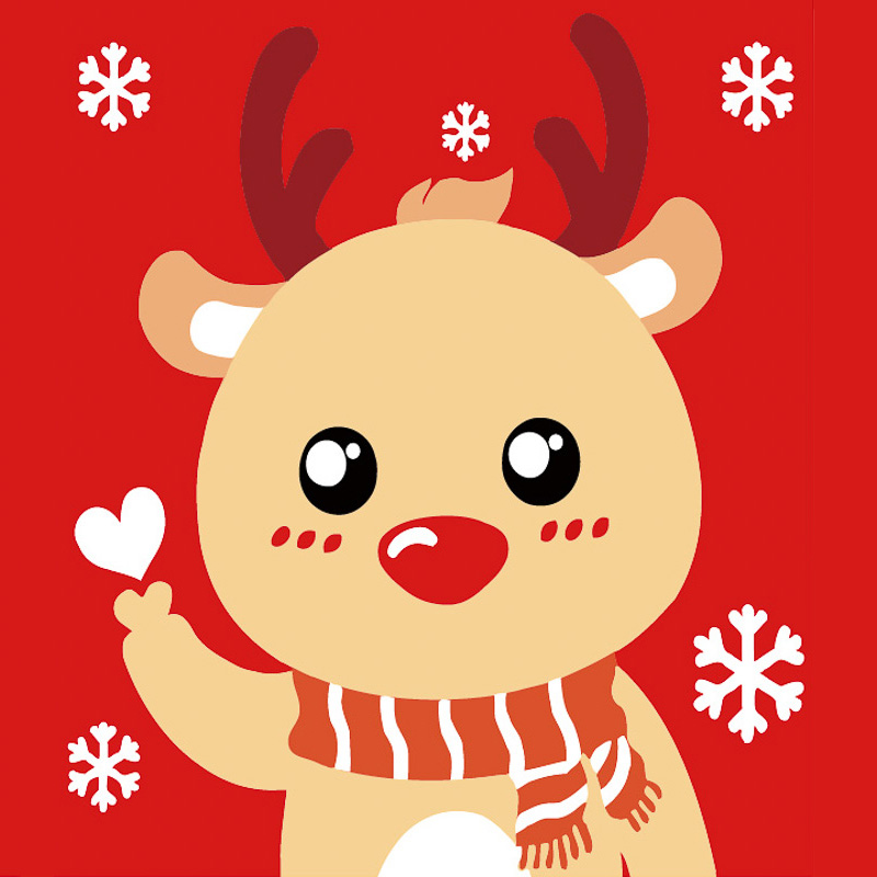 Картина за номерами Олень