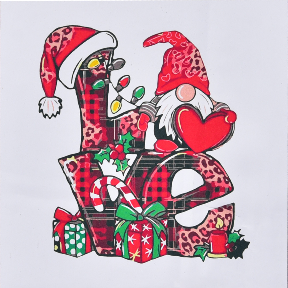 Картина за номерами ПРЕМІУМ Подарунки з гномиком з лаком та з рівнем