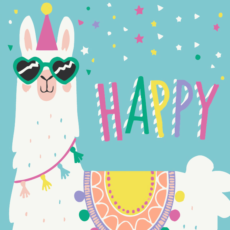 Картина за номерами Лама