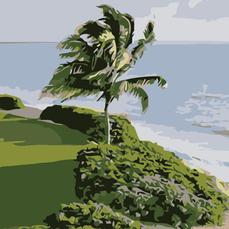 Картина за номерами На схилах океану