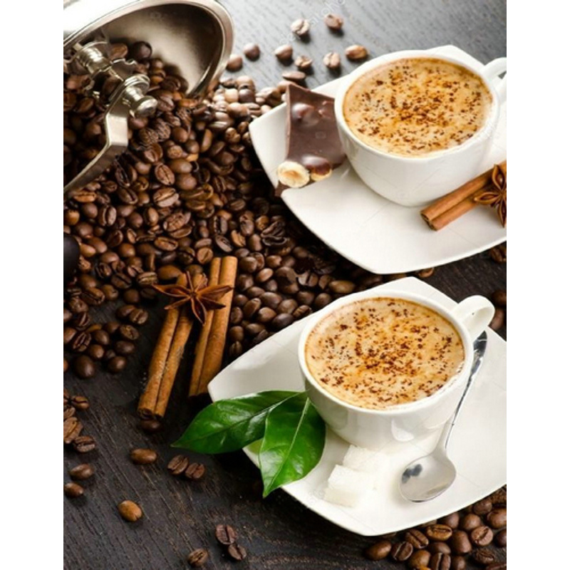 Diamond mosaic Meeting for coffee without a subframe