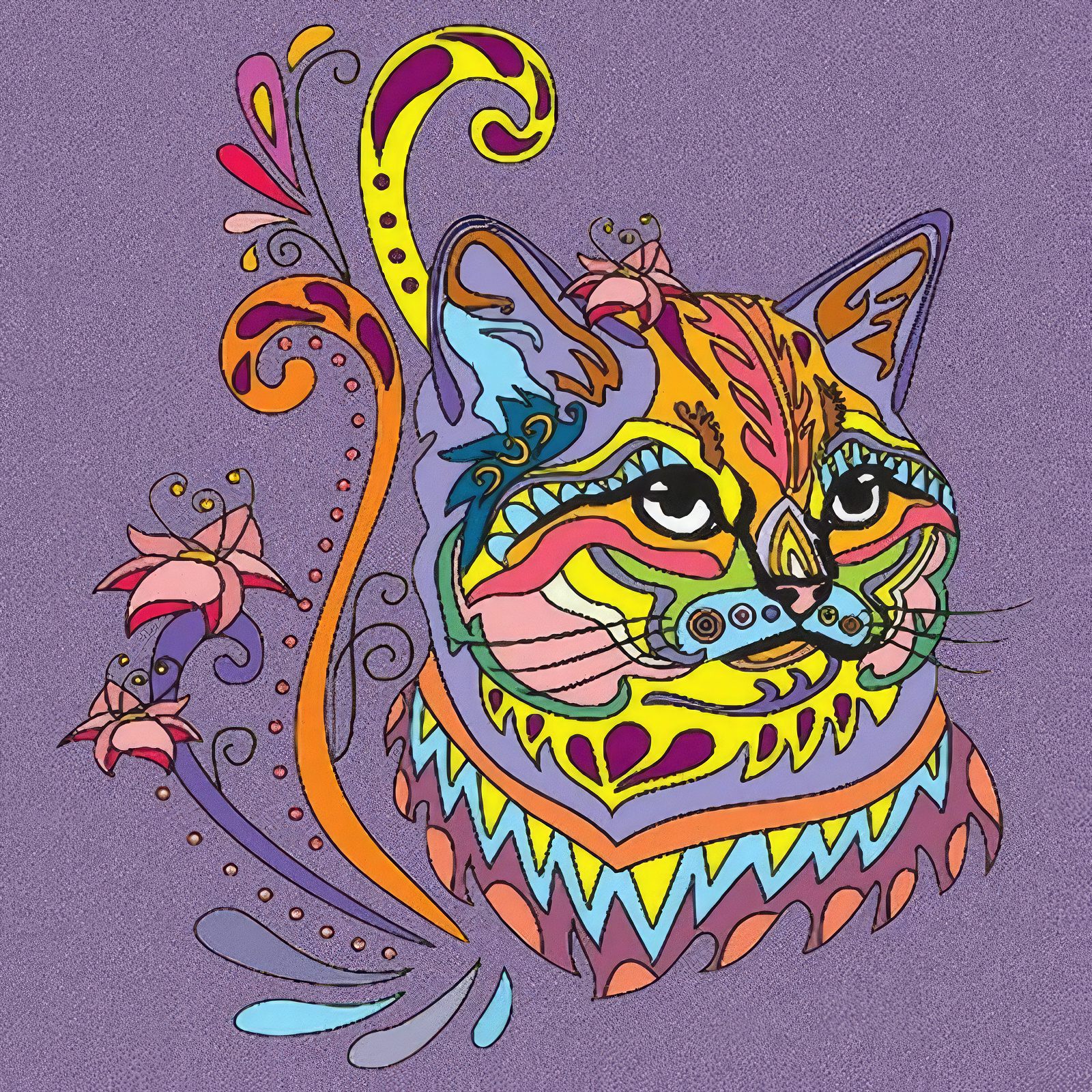 Anti-Stress-Malset Kätzchen,