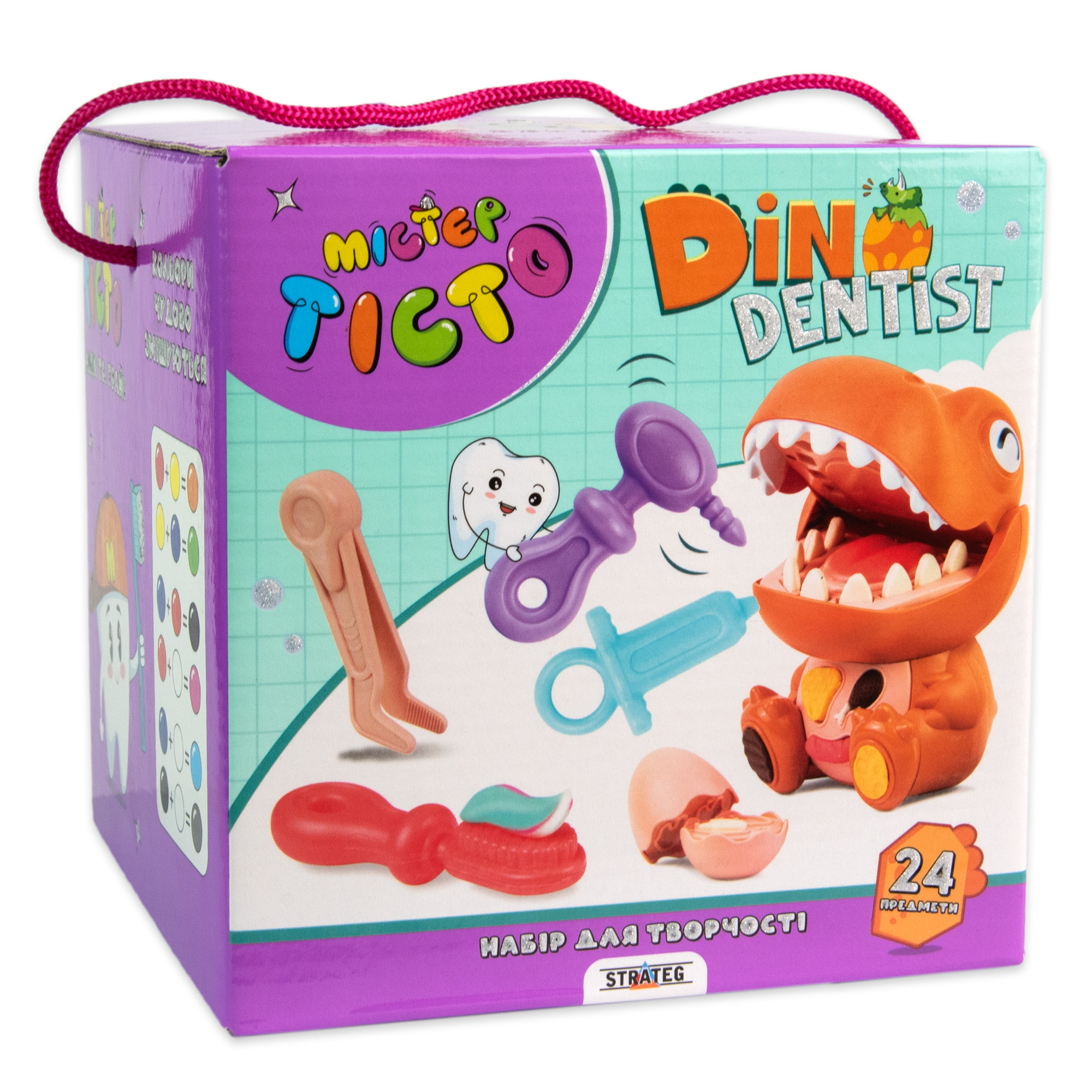 Набір для творчості Містер тісто Dino Dentist (41020)