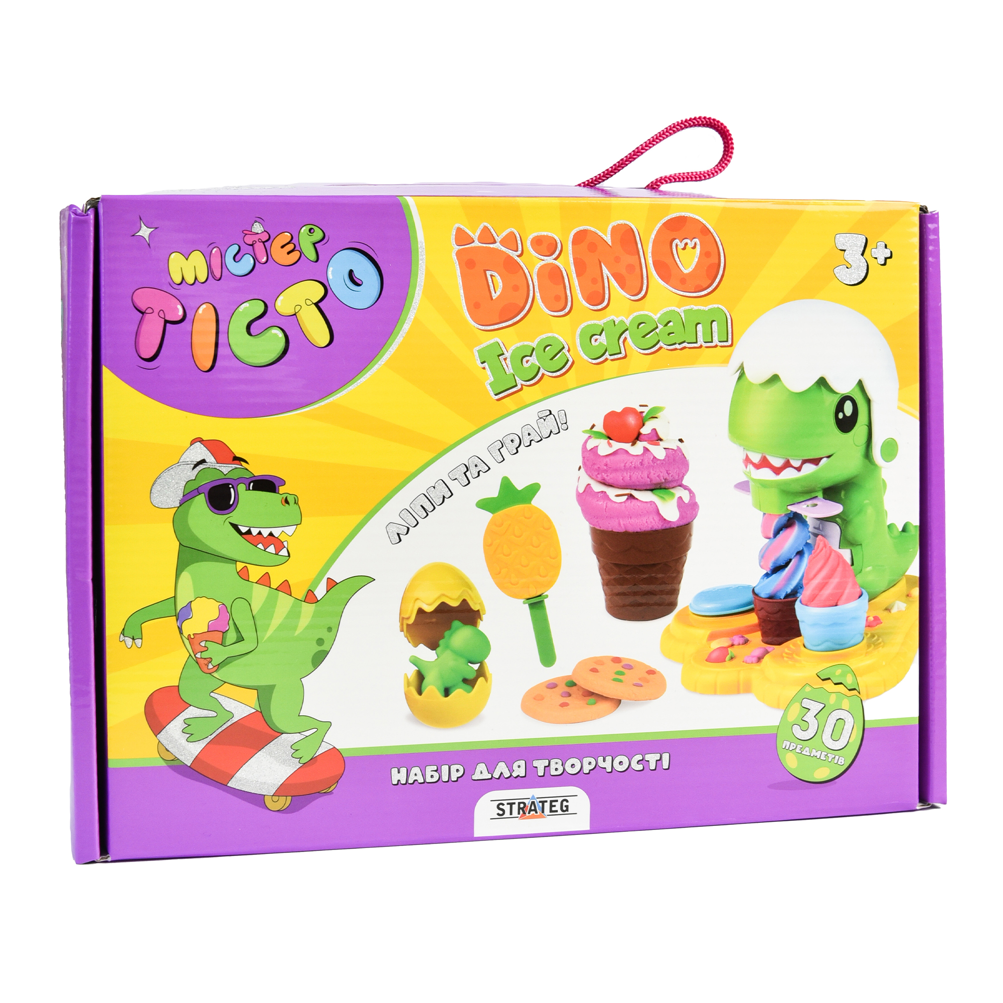 Набір для творчості Містер тісто Dino Ice Cream (41024)