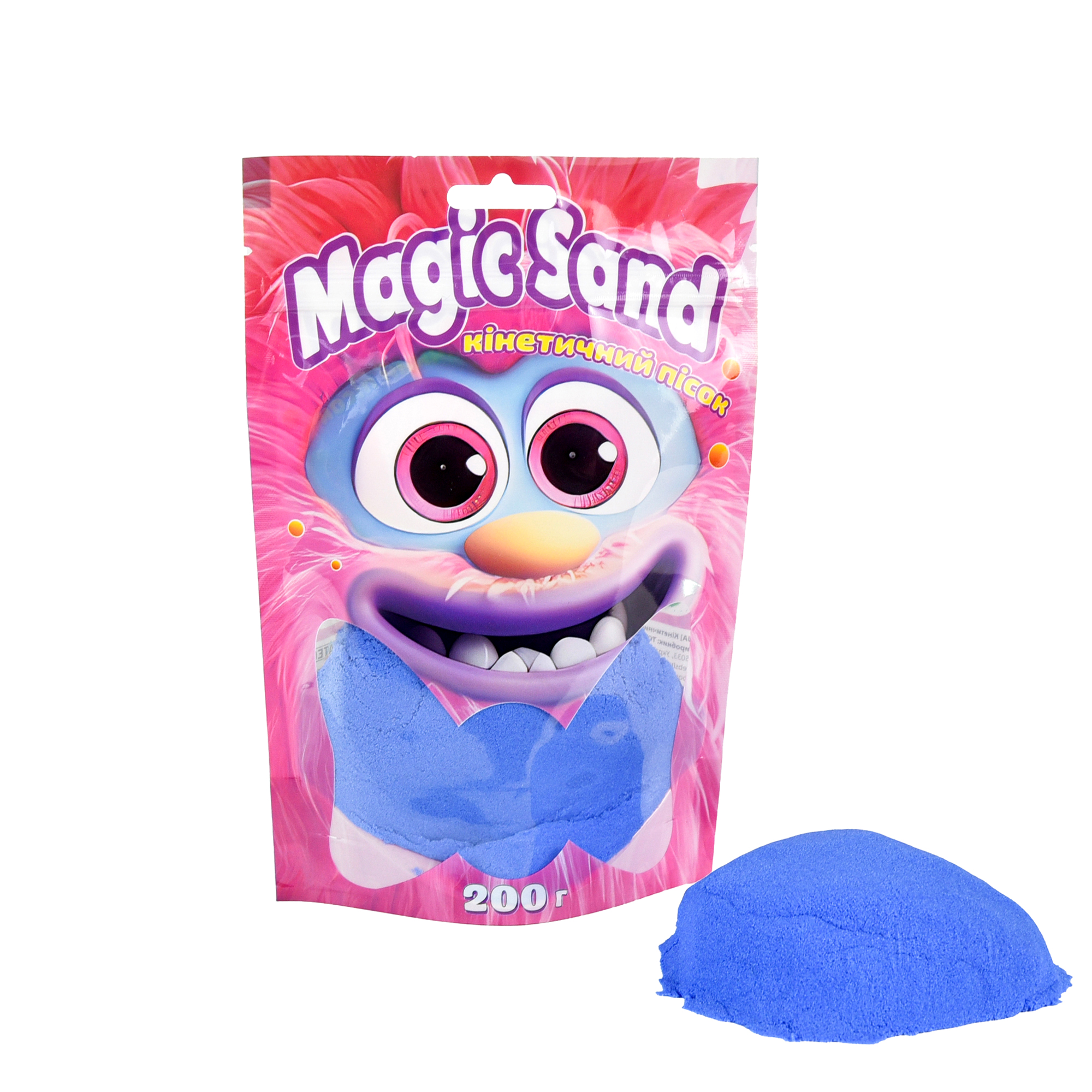 Кінетичний пісок Magic sand в пакеті 39401-9 синій, 0,200 кг