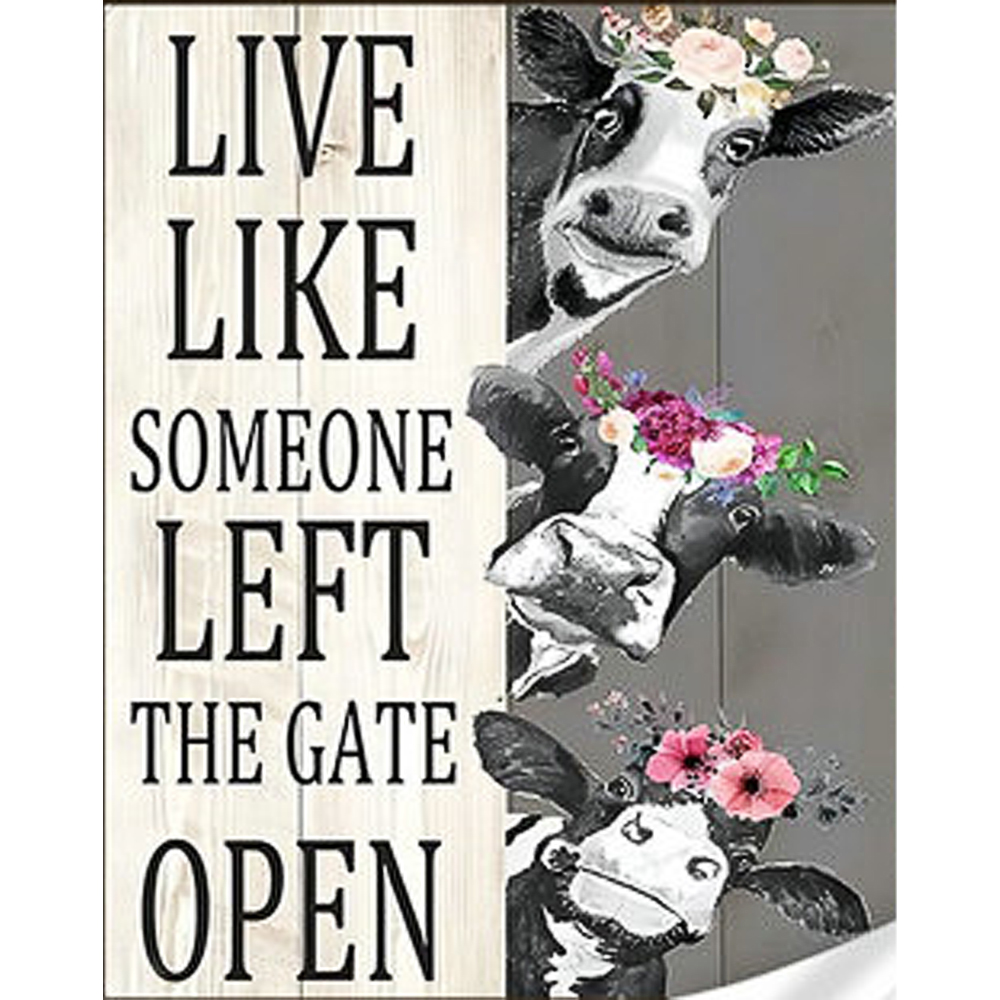 Алмазна мозаїка ПРЕМІУМ Три корови