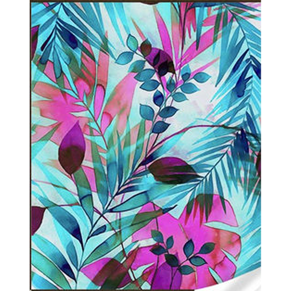 Алмазна мозаїка ПРЕМІУМ Абстракція листя