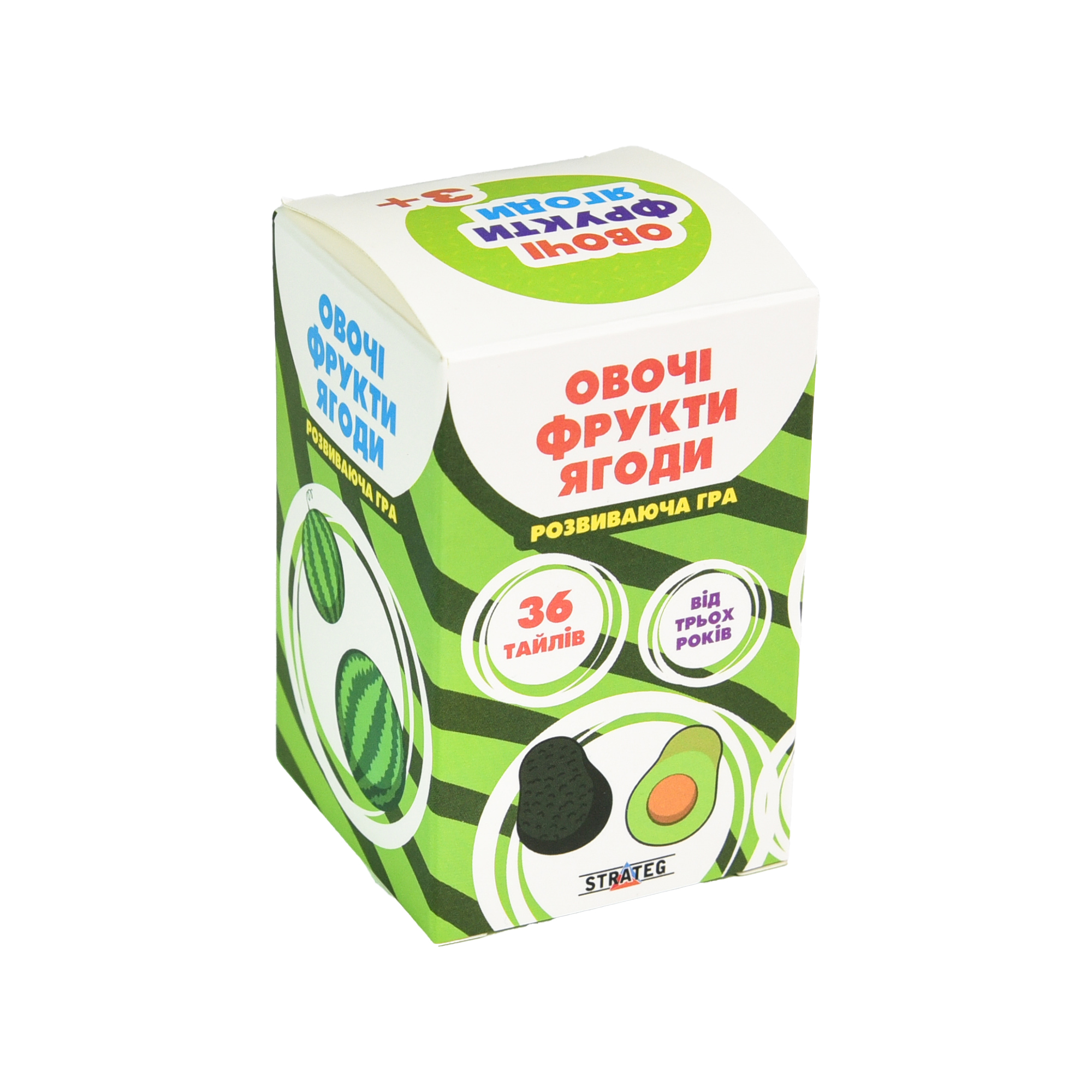 Настільна гра Овочі, фрукти, ягоди розвиваюча (30772)