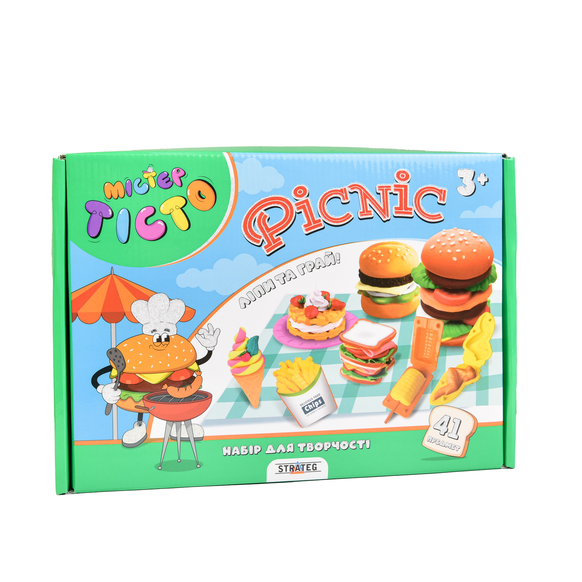 Набір для творчості Містер тісто Picnic (41015)