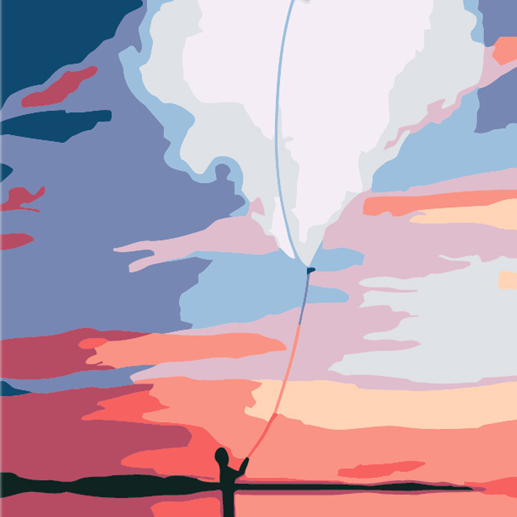 Картина по номерам Романтика в высотах