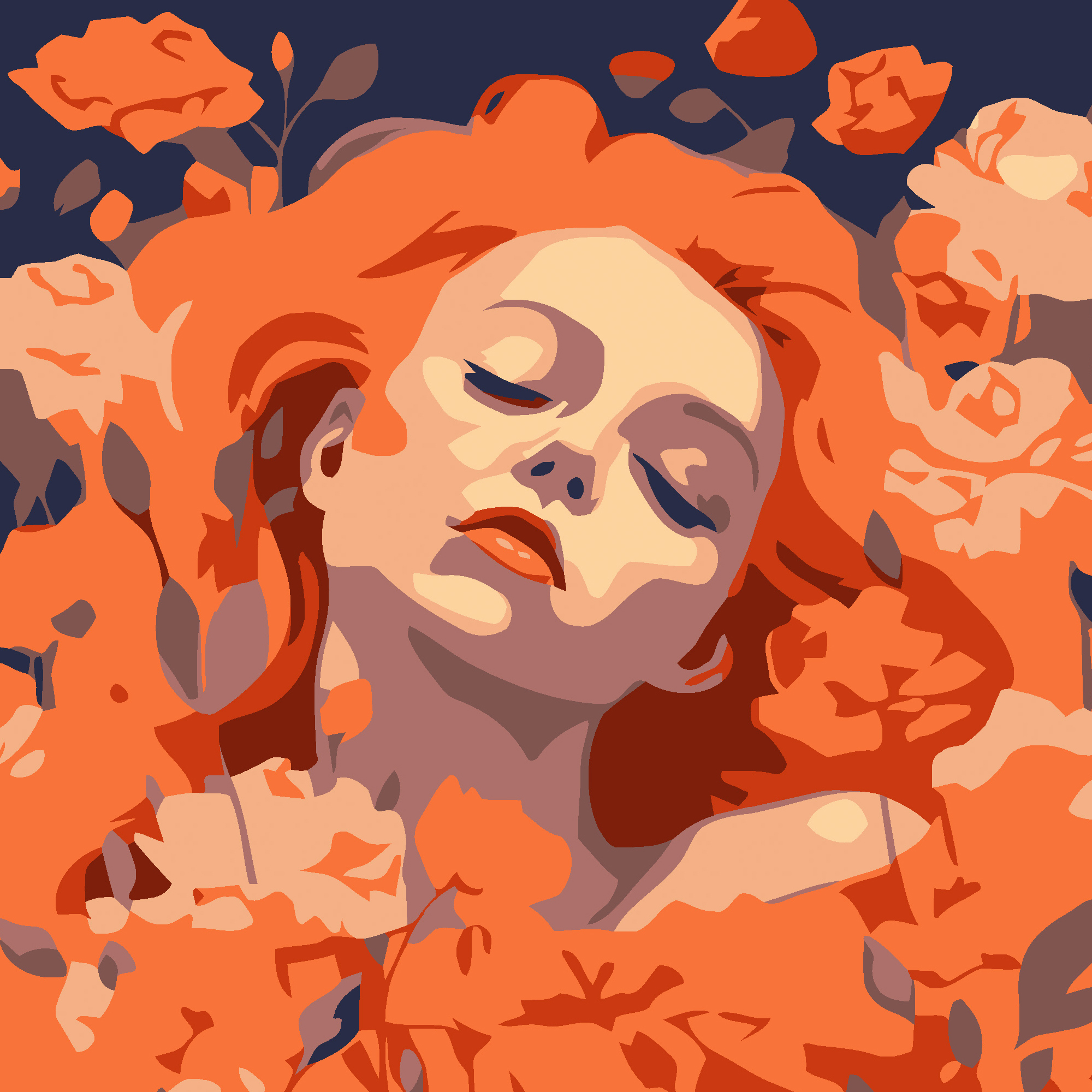 Картина за номерами Весняна красуня