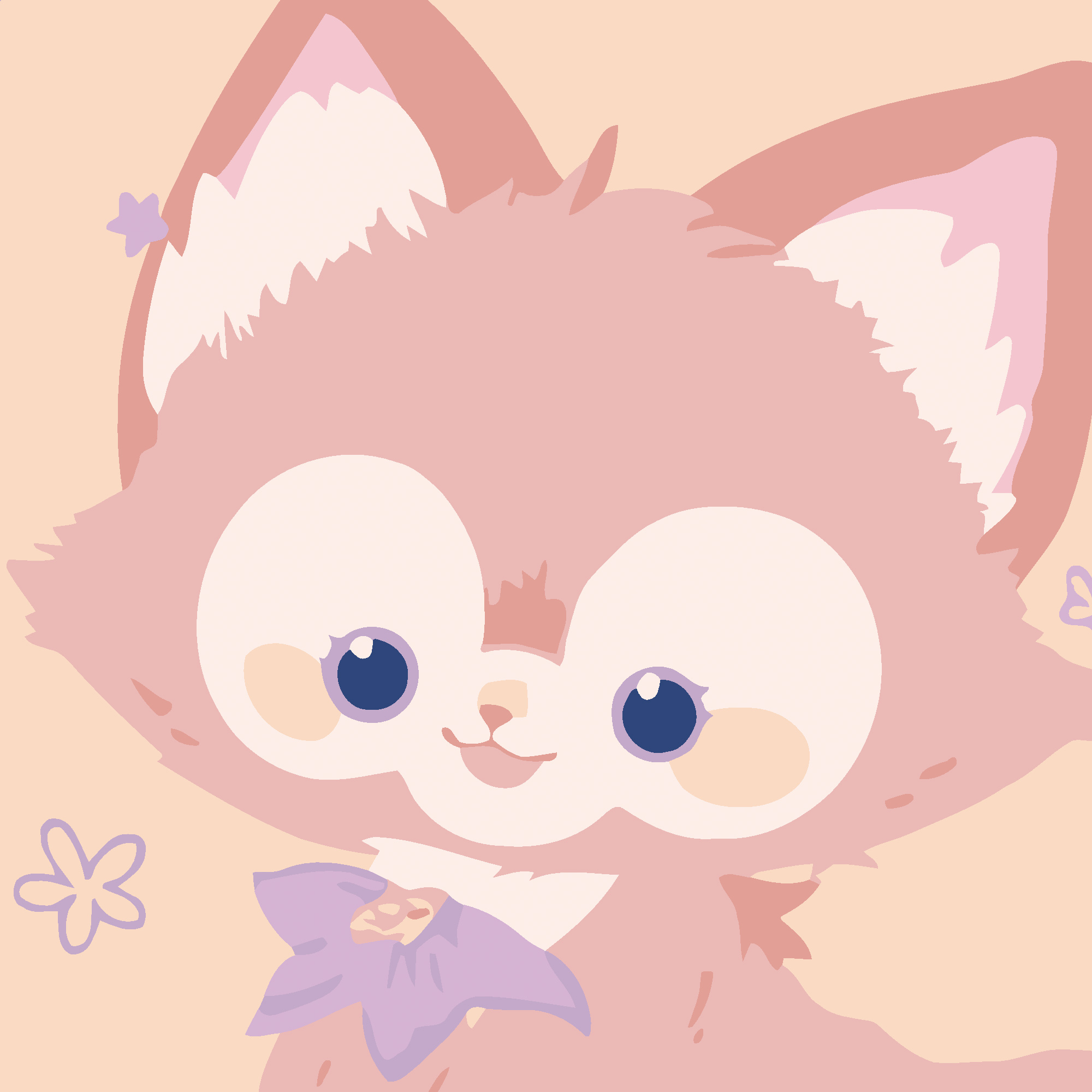 Картина за номерами Миле лисеня