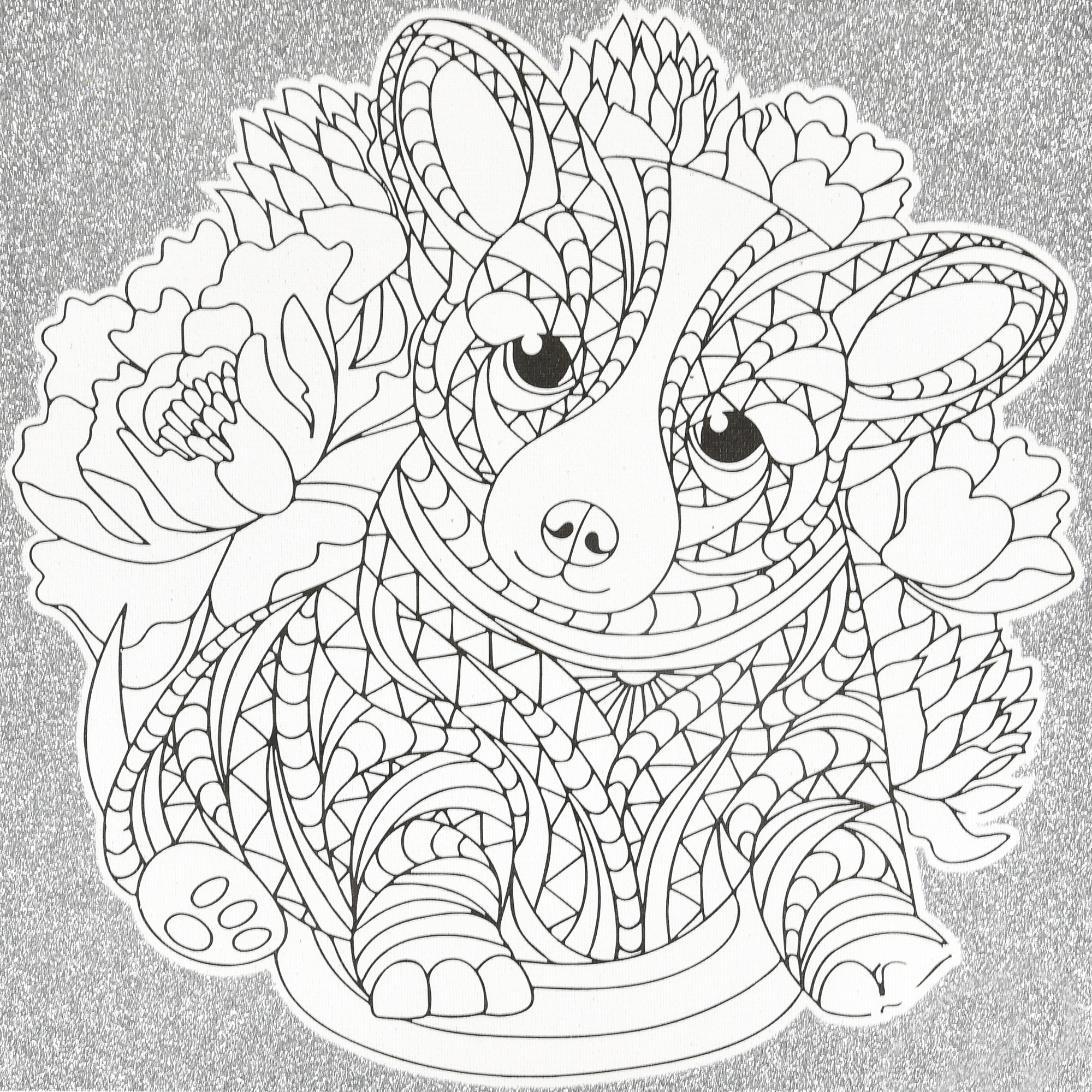 Набір для розпису-антистрес Ніжна мордочка