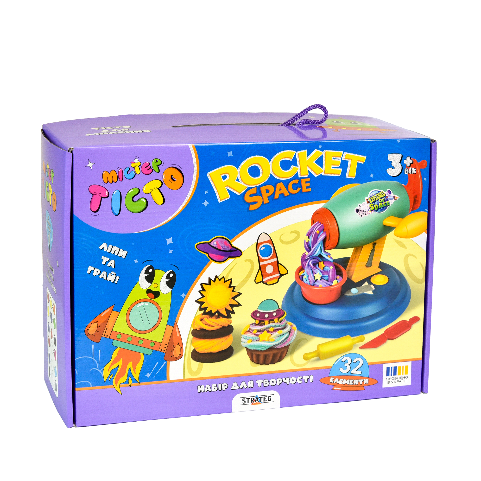 Набір для творчості Містер тісто Rocket Space (41029)
