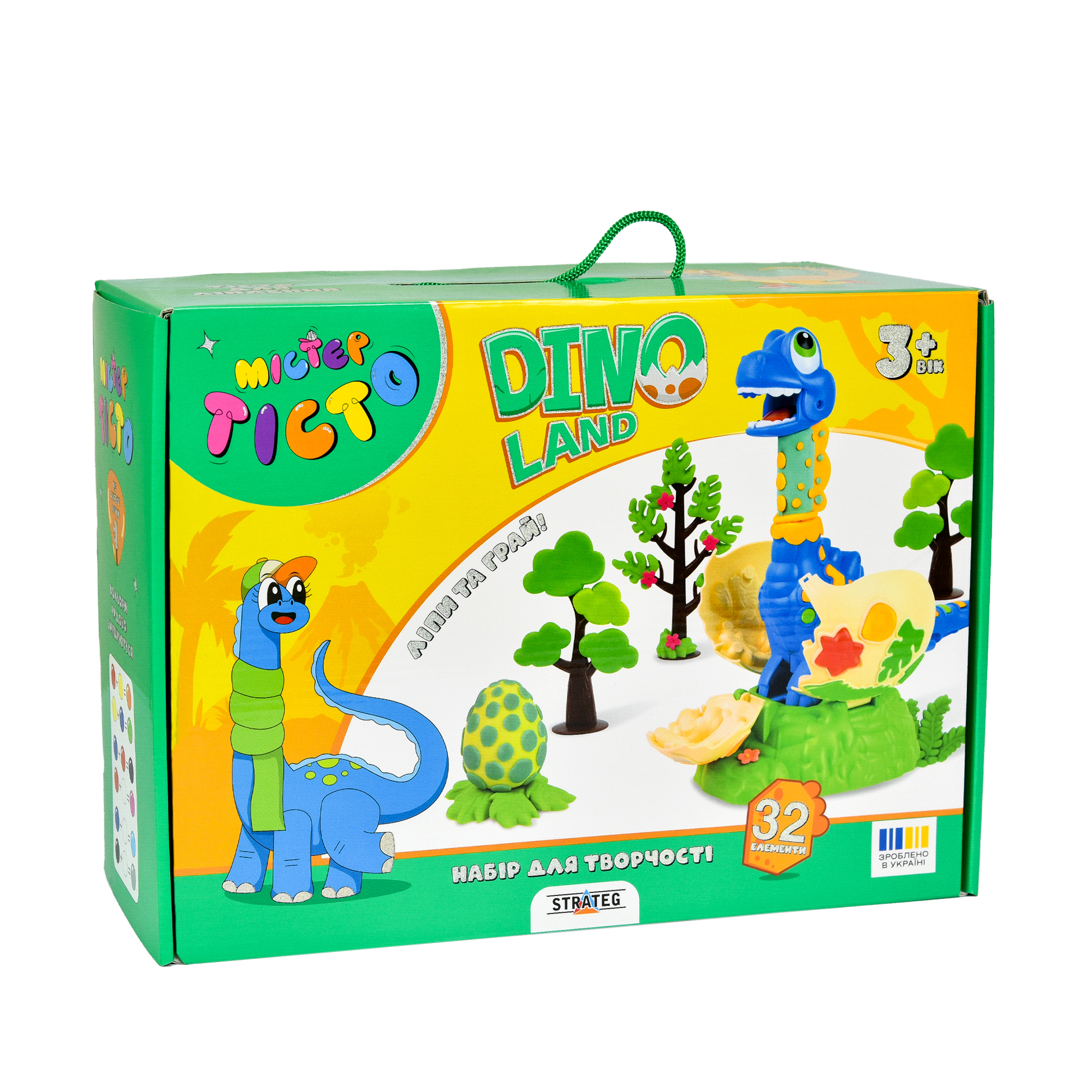 Набір для творчості Містер тісто Dino Land (41035)
