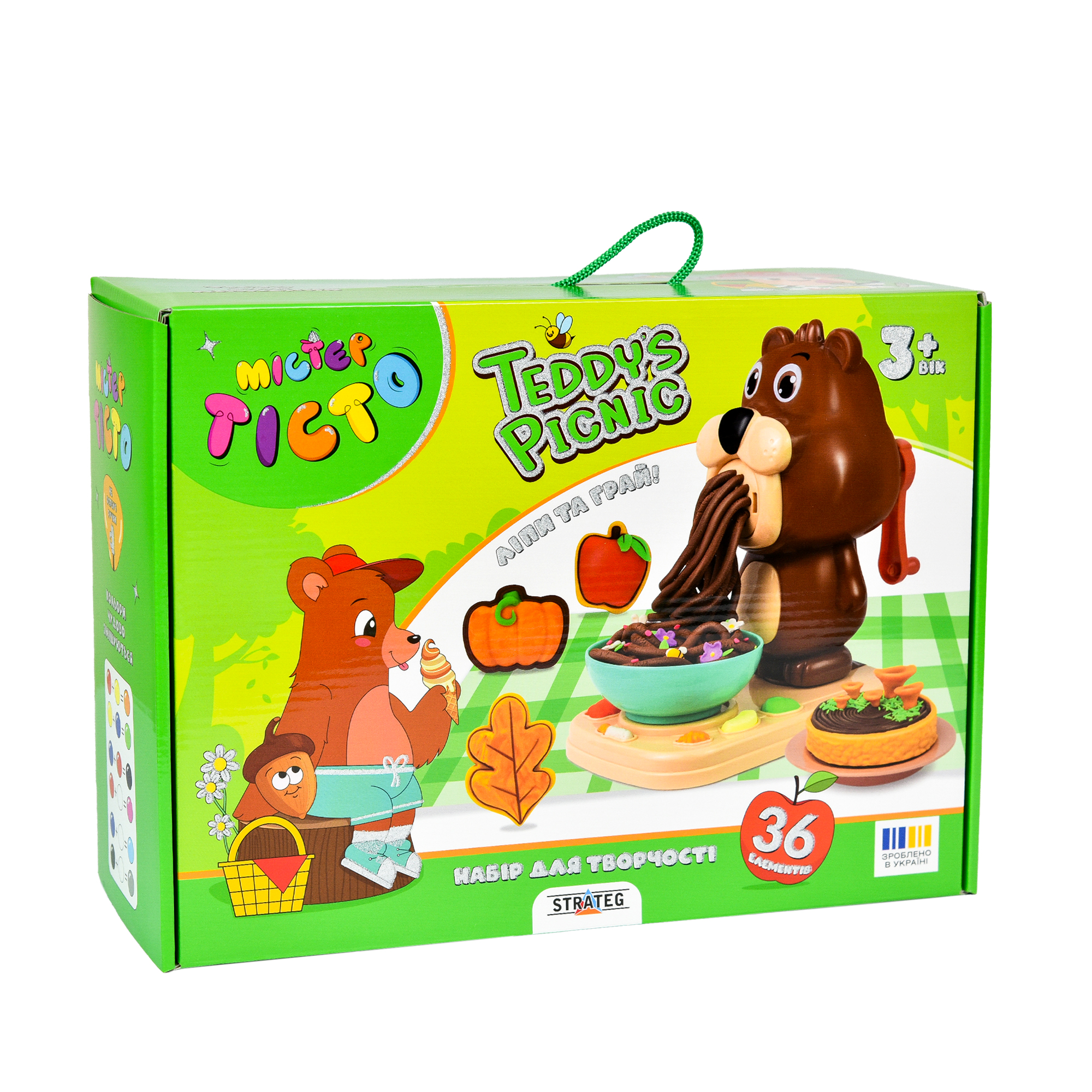 Набір для творчості Містер тісто Teddy's Picnic (41033)