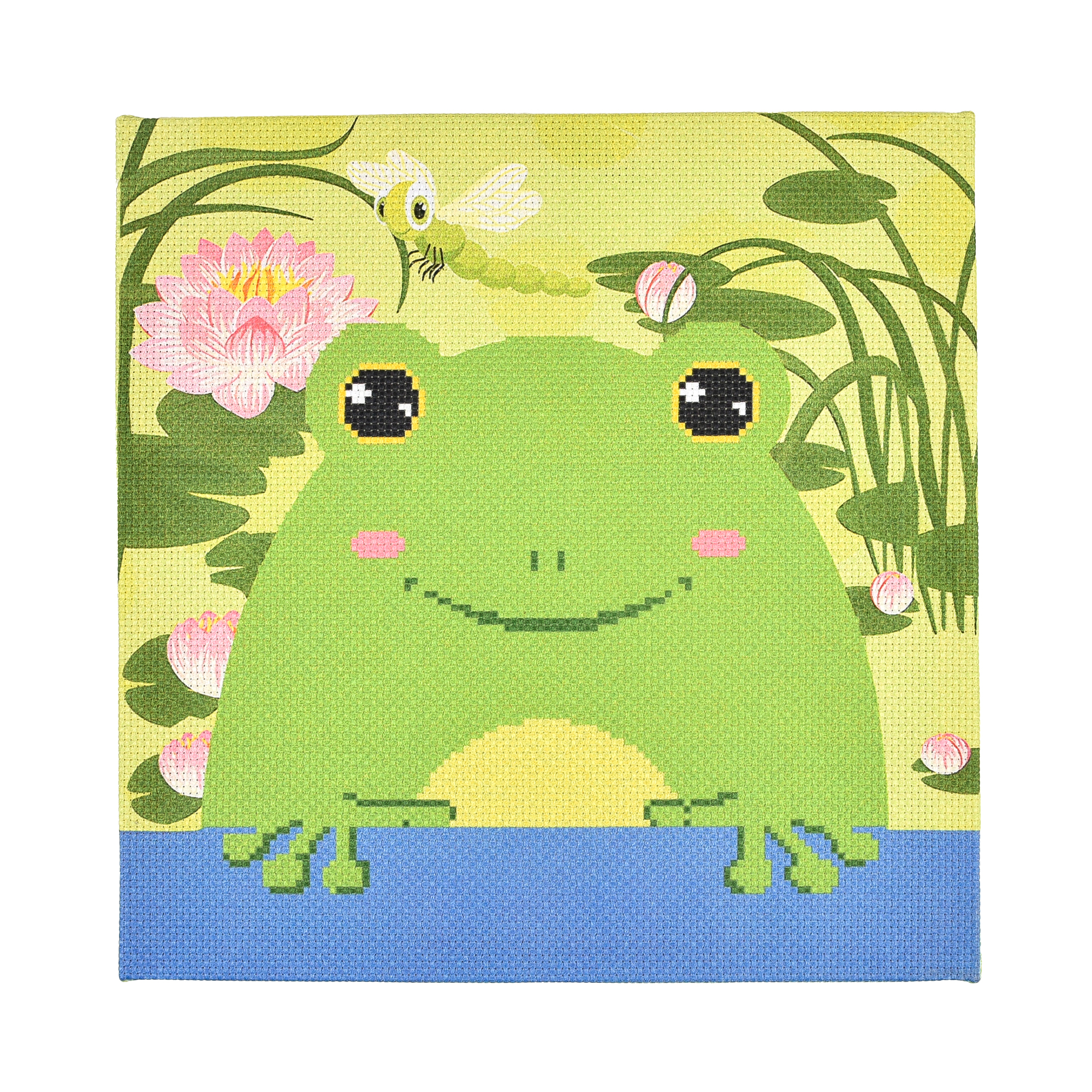 Набір для творчості вишивка хрестиком Жабеня