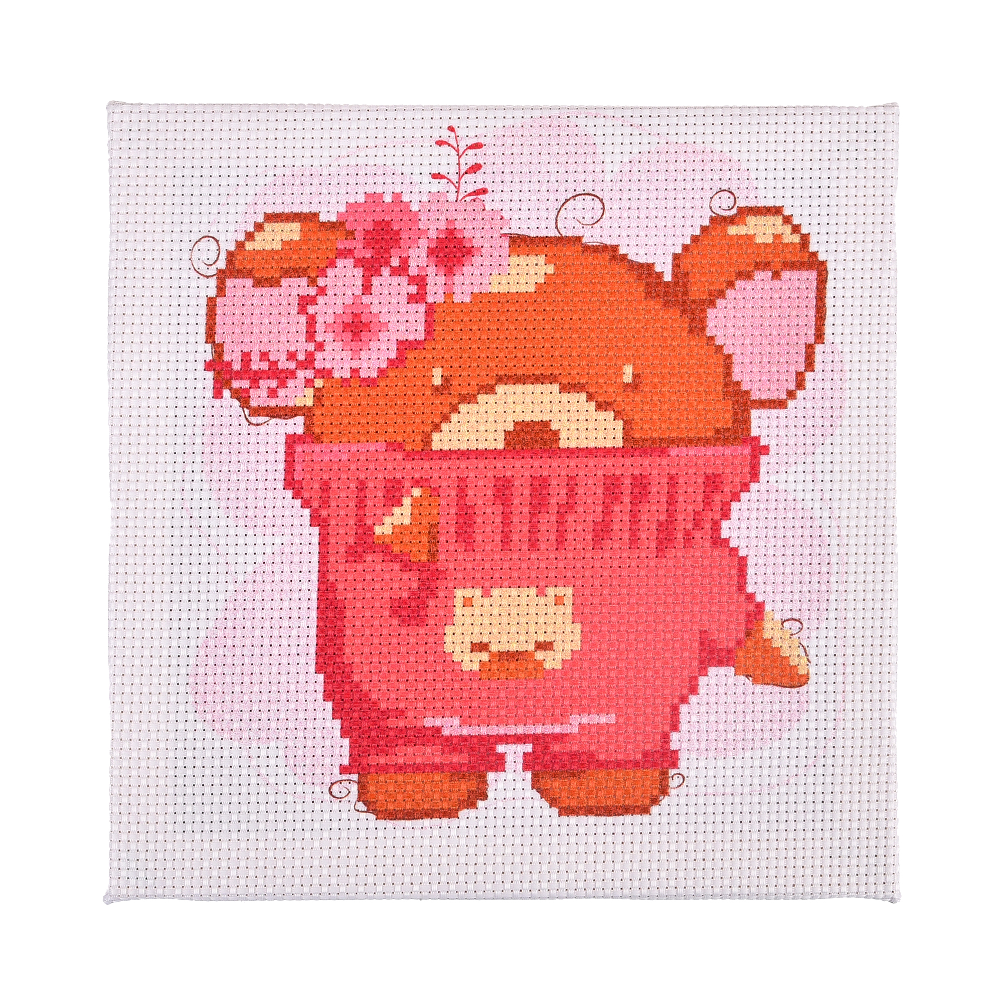 Набір для творчості вишивка хрестиком Ведмежа в светрику