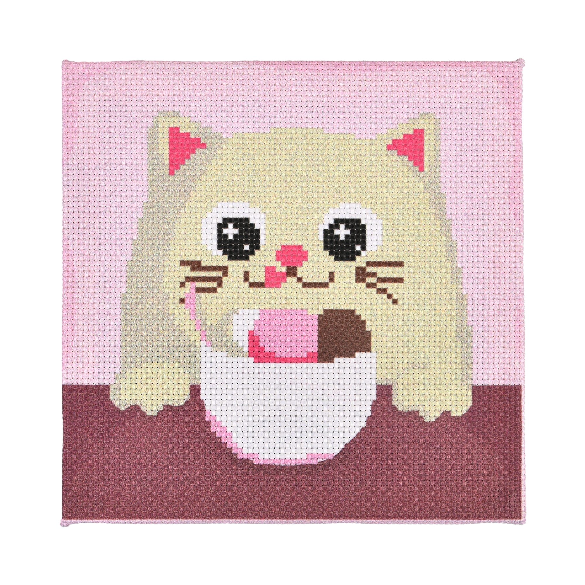 Набір для творчості вишивка хрестиком Ласощі для мурчика