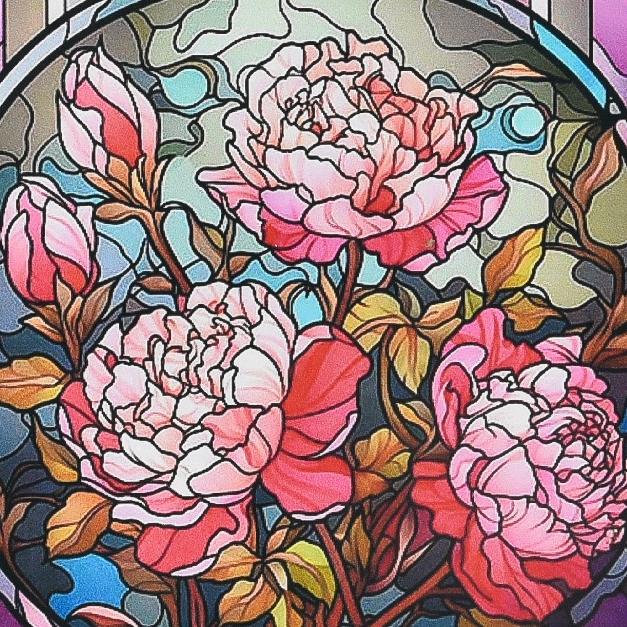 Алмазна мозаїка ПРЕМІУМ Промені троянд