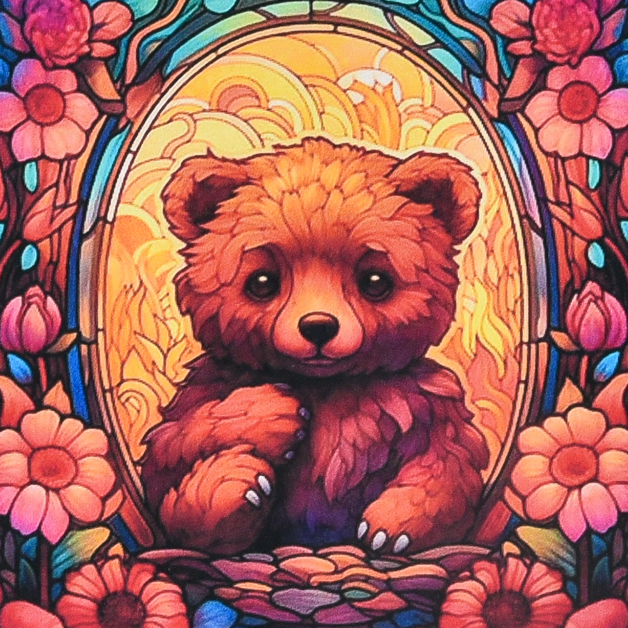 Алмазна мозаїка ПРЕМІУМ Ведмедик