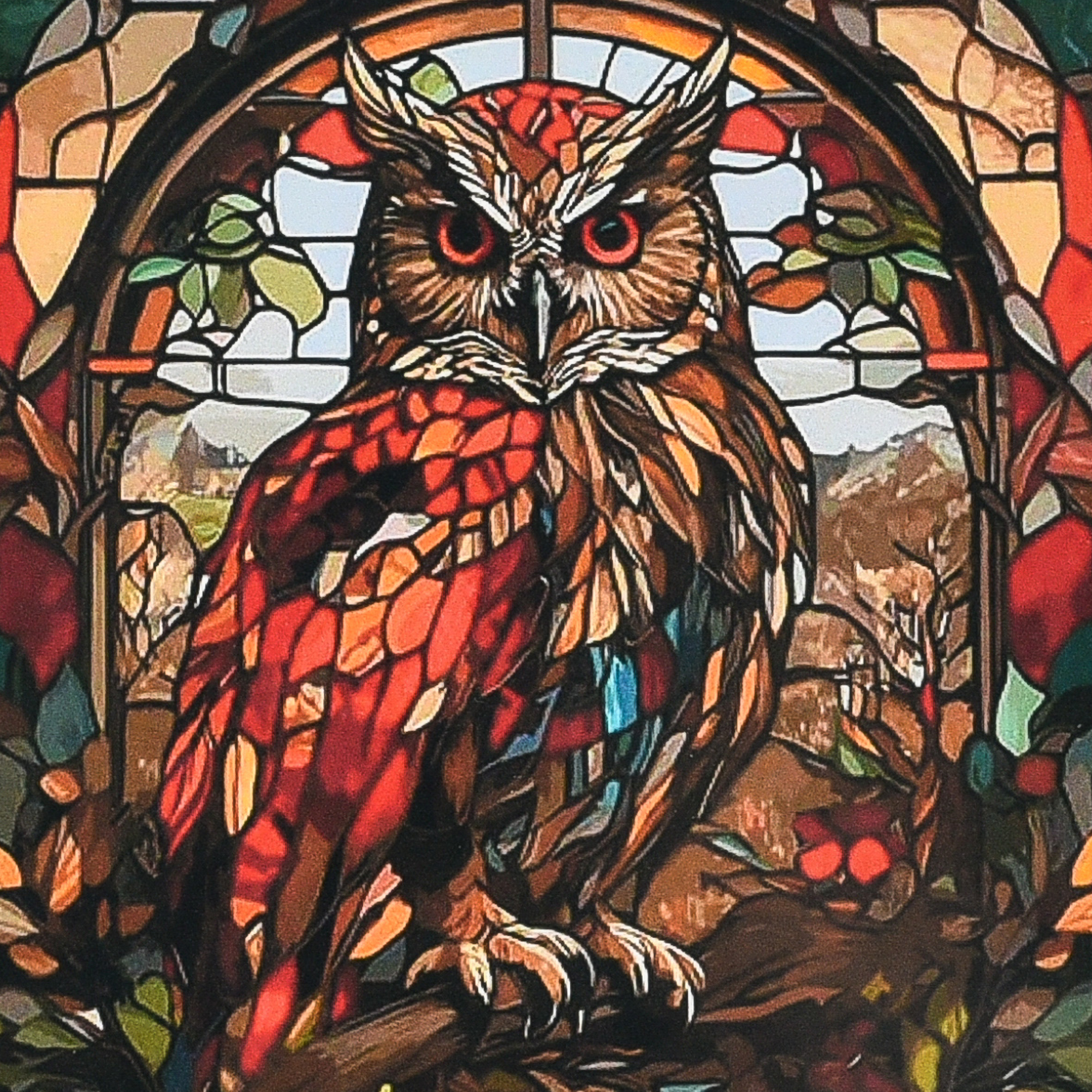 Алмазна мозаїка ПРЕМІУМ Погляд мудрості