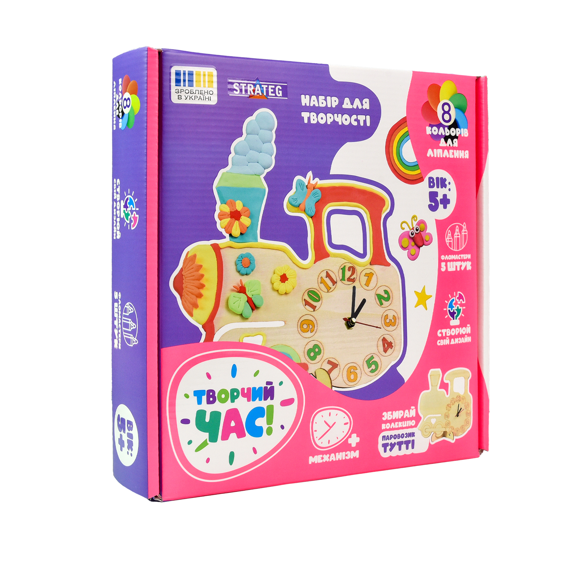 Набір для творчості Творчий час Паровозик Тутті (укр) (30648)