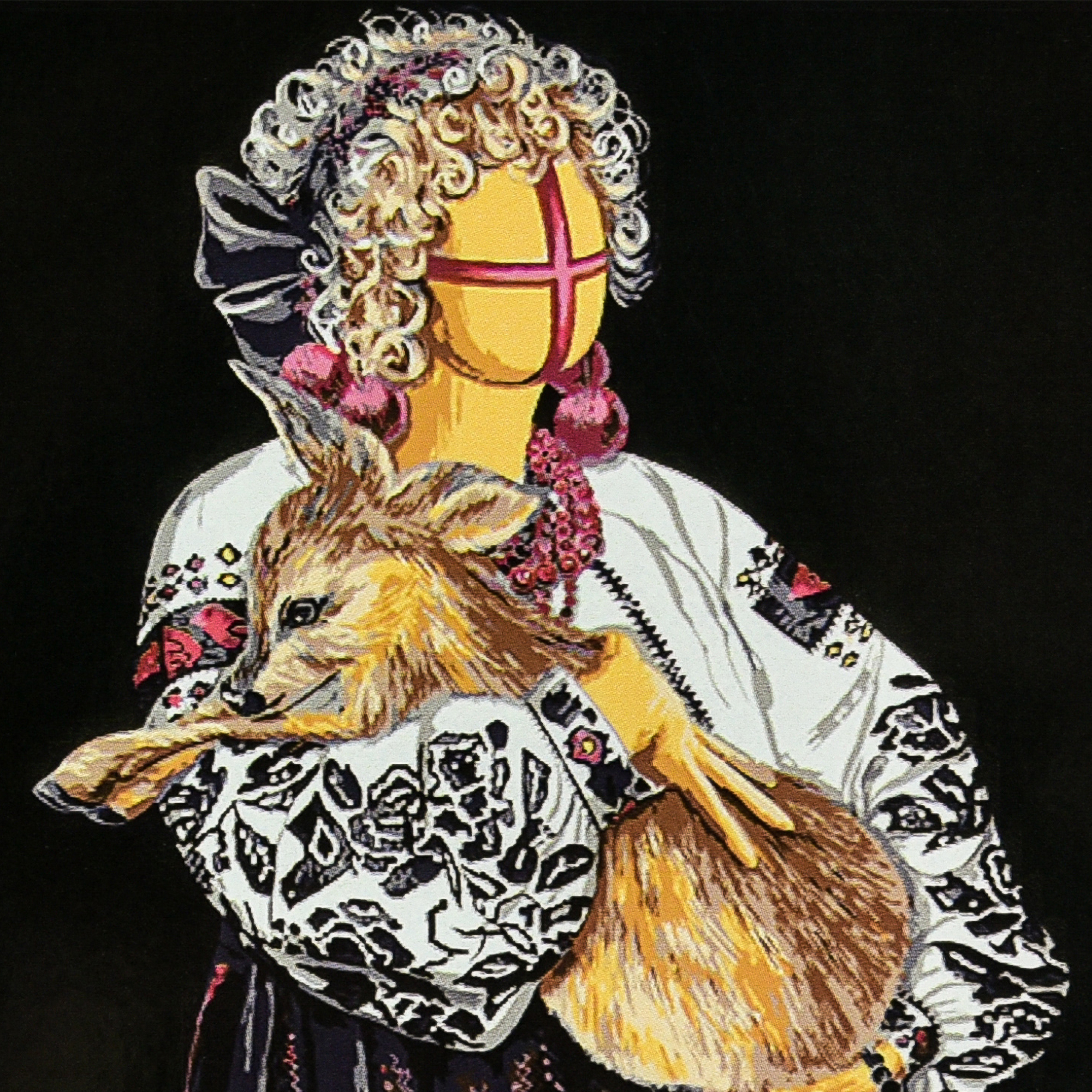 Картина по номерам ПРЕМИУМ Обернута на черном фоне с лаком