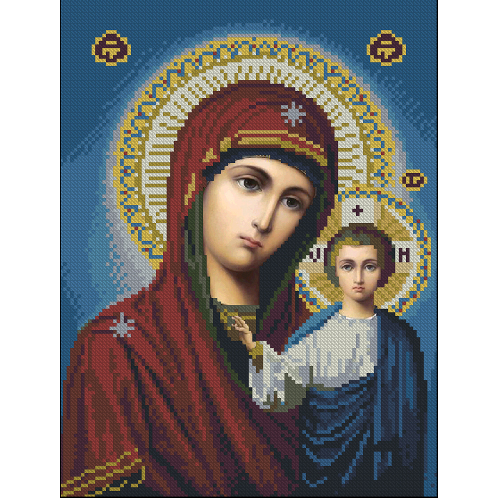 Алмазна мозаїка ПРЕМІУМ Святість без підрамника